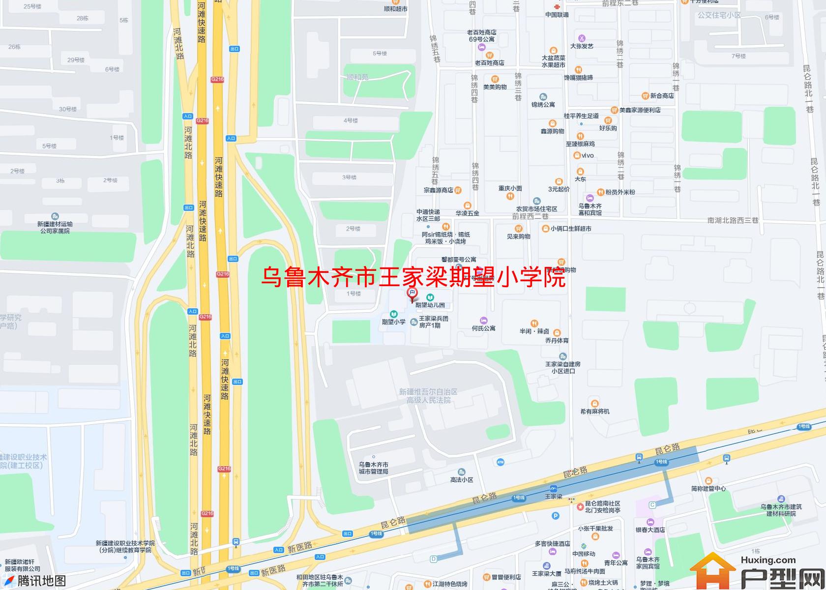 王家梁期望小学院内小区 - 户型网