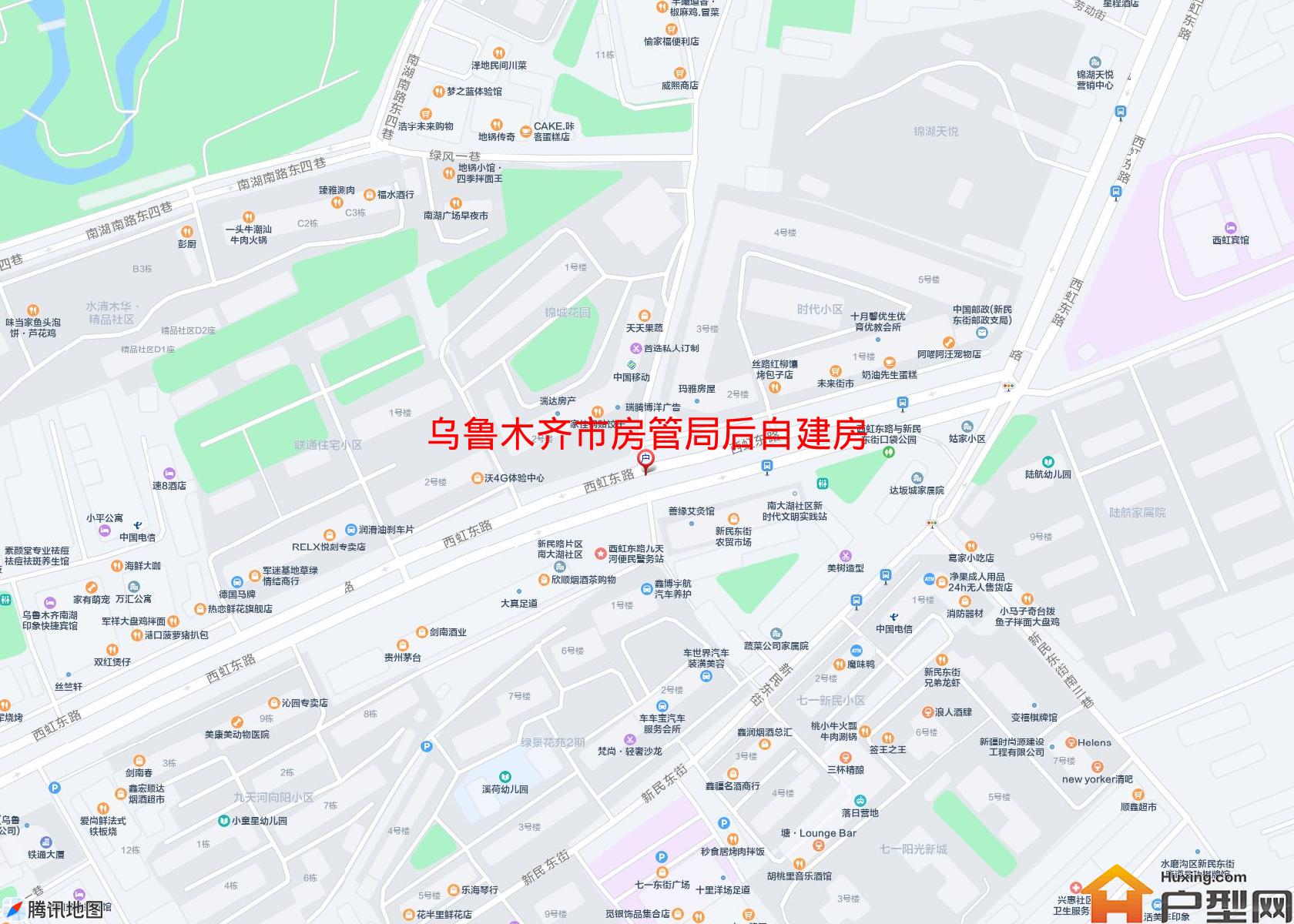 房管局后自建房小区 - 户型网