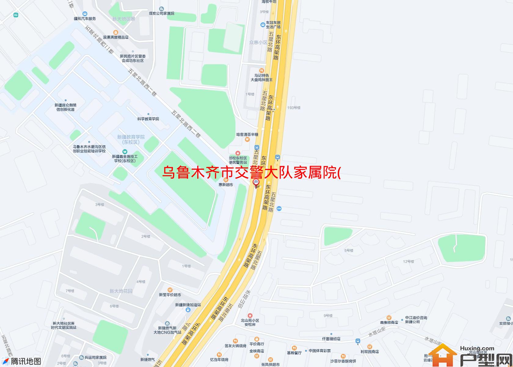 交警大队家属院(五星北路)小区 - 户型网