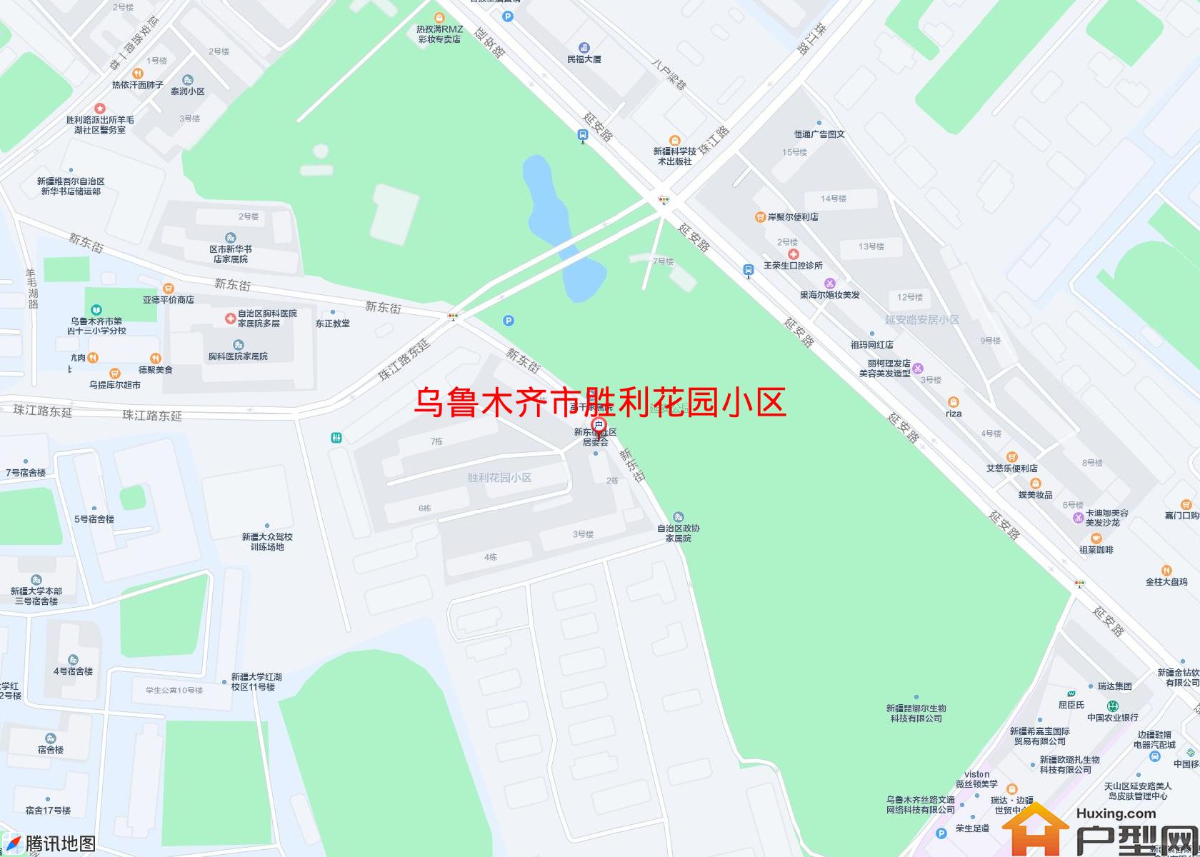 胜利花园小区小区 - 户型网