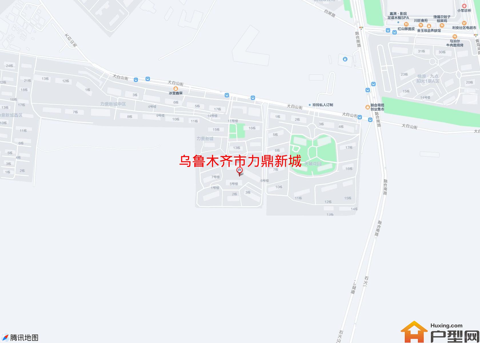 力鼎新城小区 - 户型网