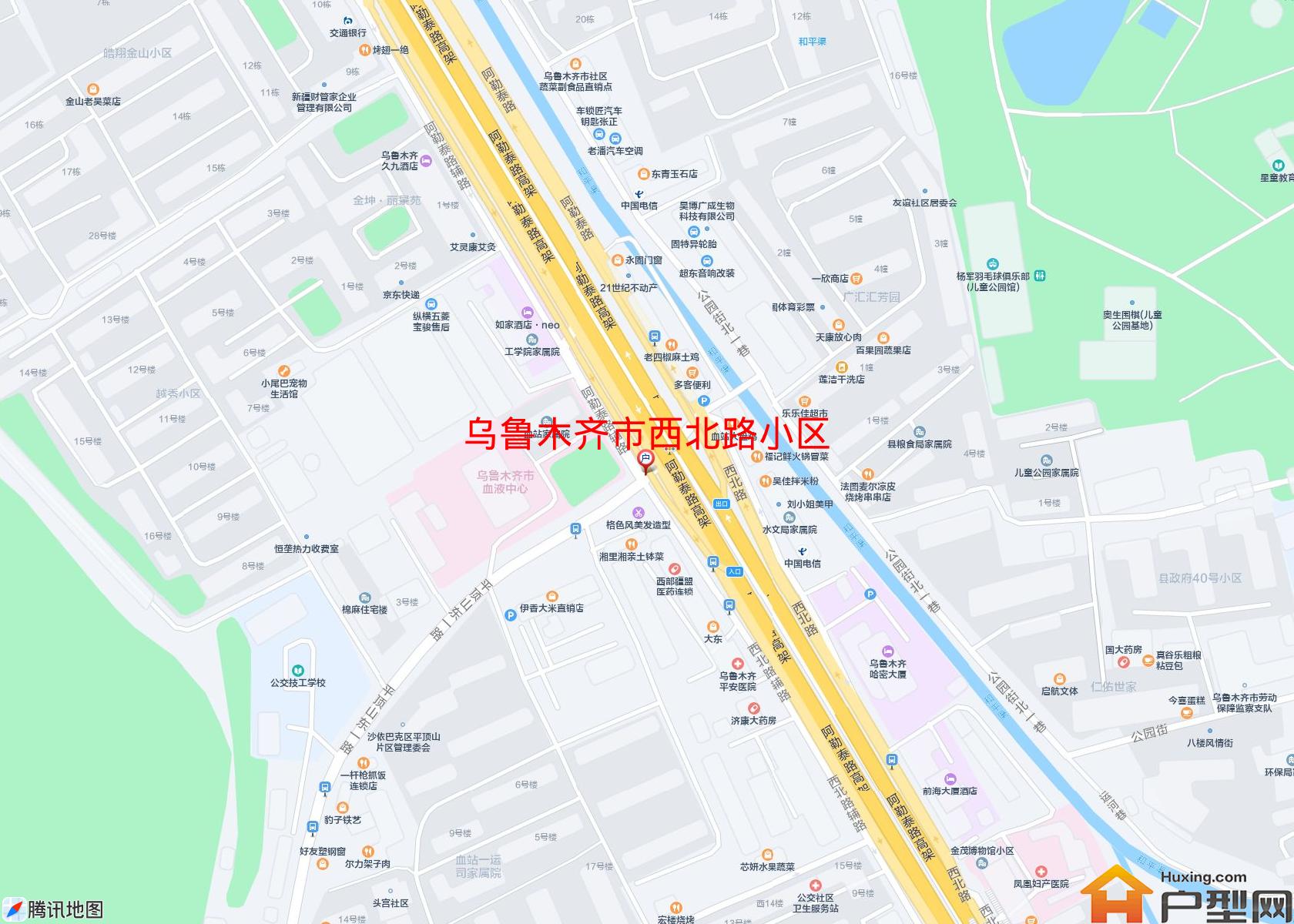 西北路小区小区 - 户型网