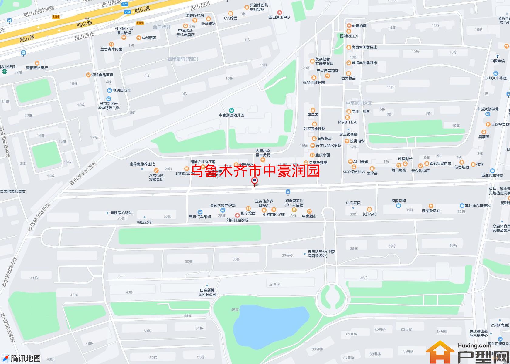 中豪润园小区 - 户型网