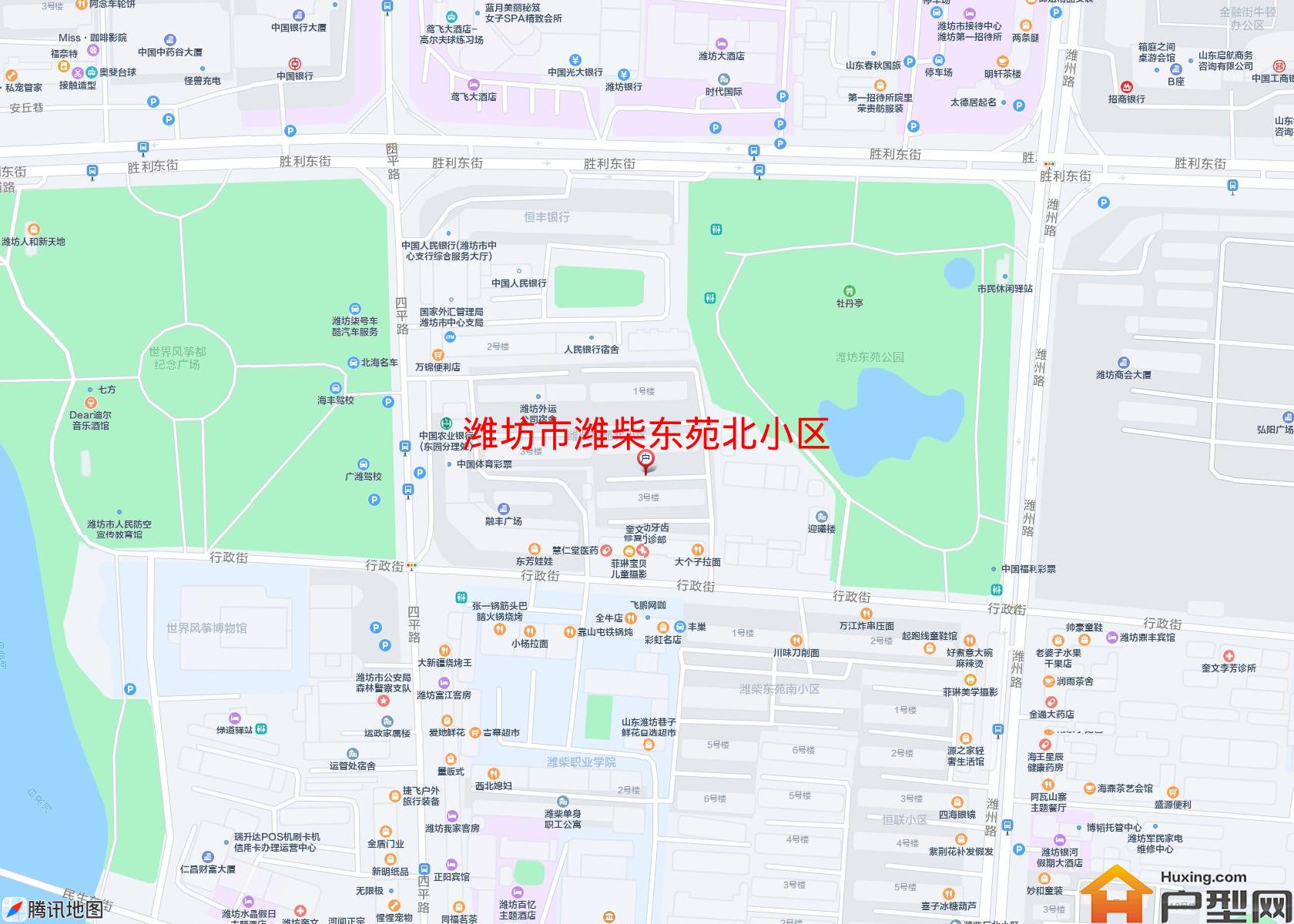 潍柴东苑北小区小区 - 户型网
