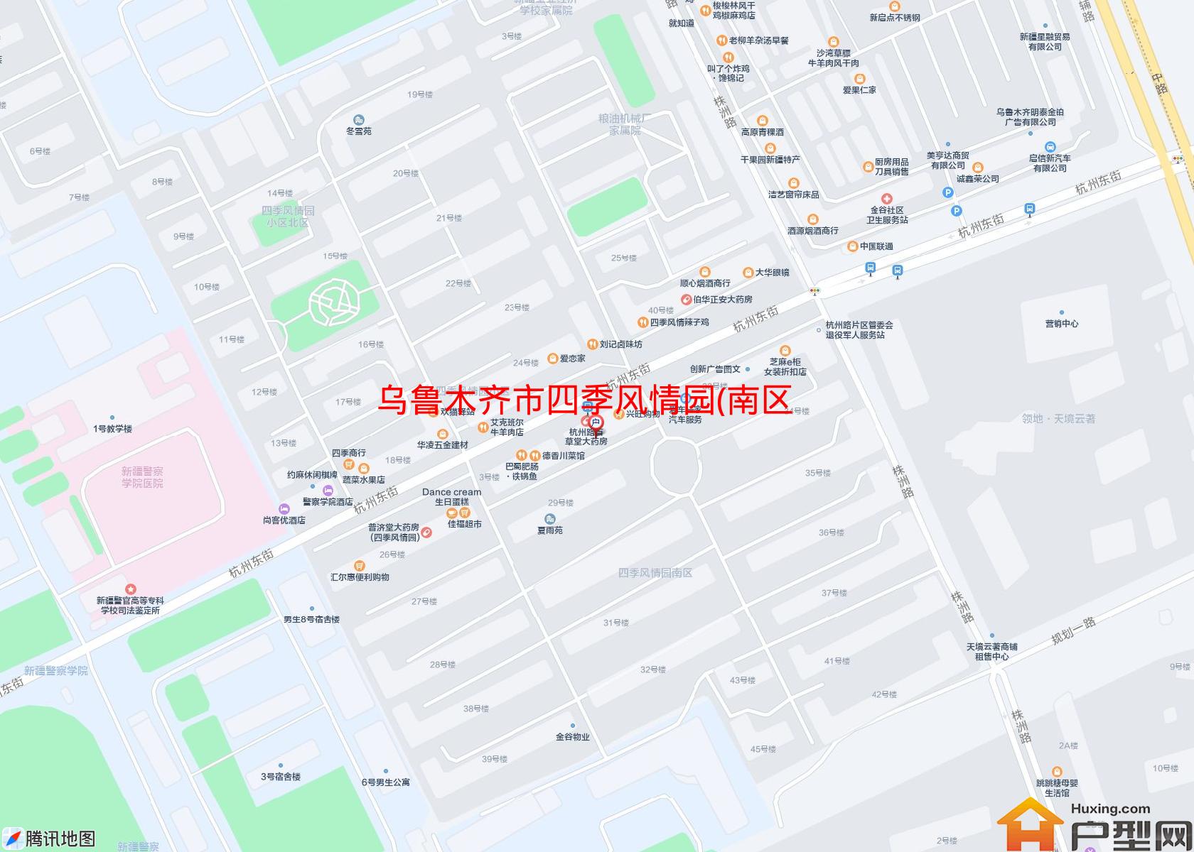 四季风情园(南区)小区 - 户型网