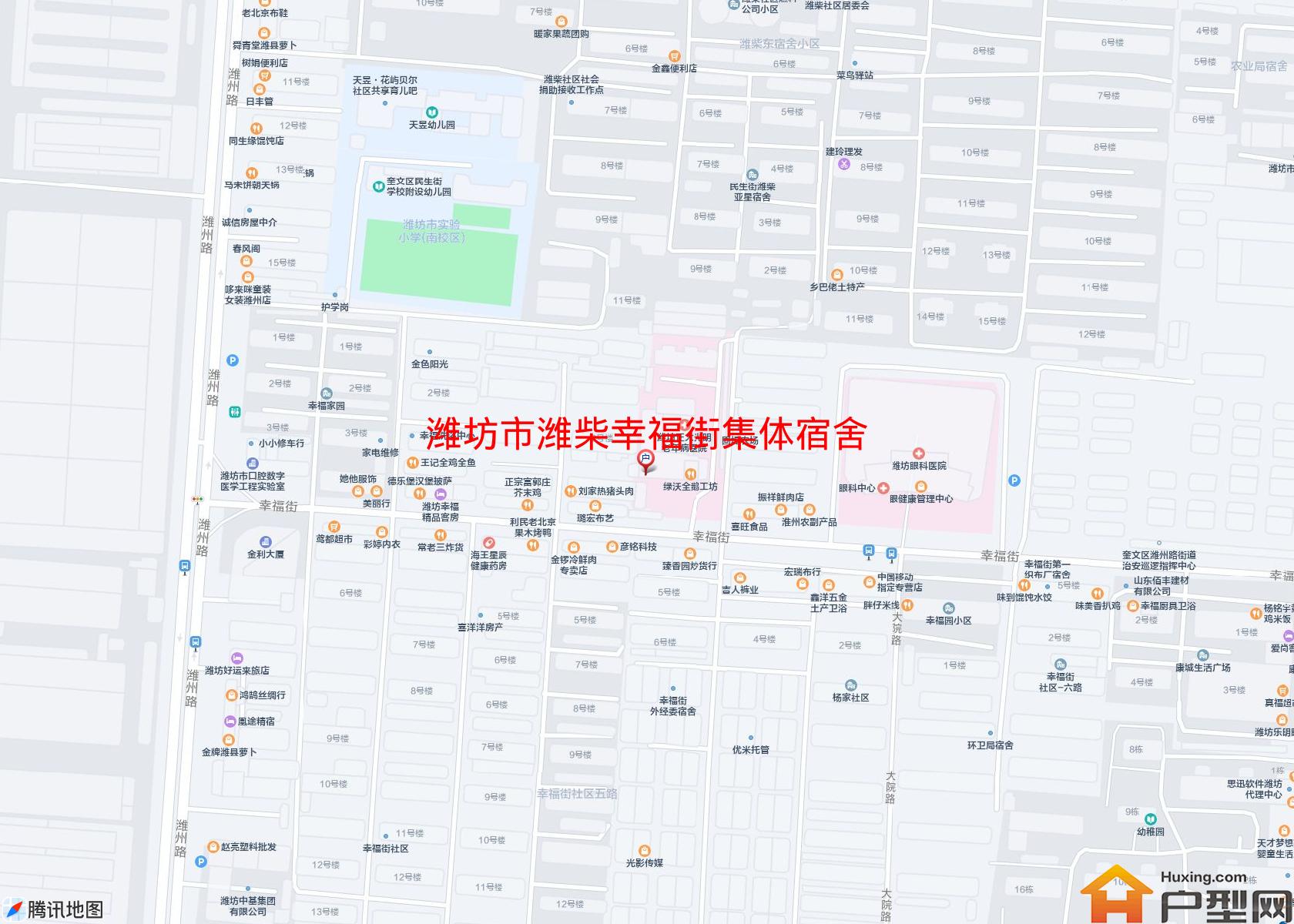 潍柴幸福街集体宿舍小区 - 户型网