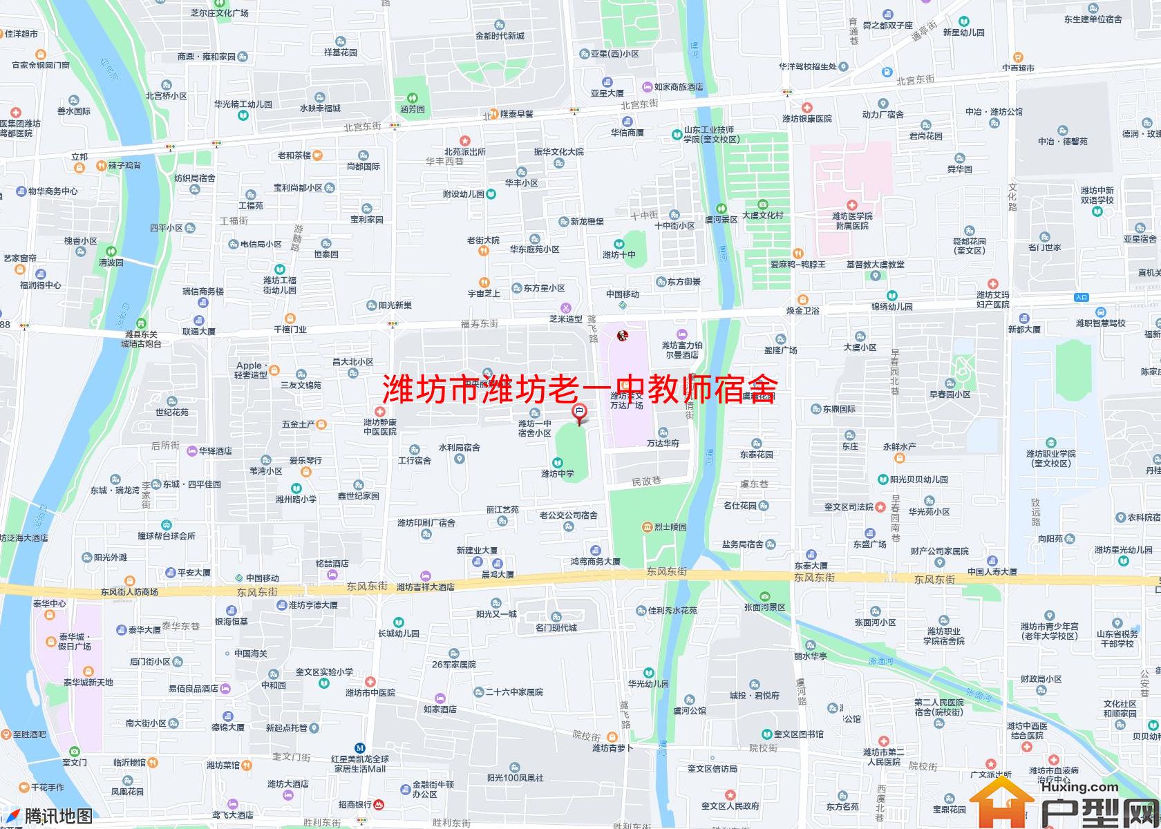 潍坊老一中教师宿舍小区 - 户型网