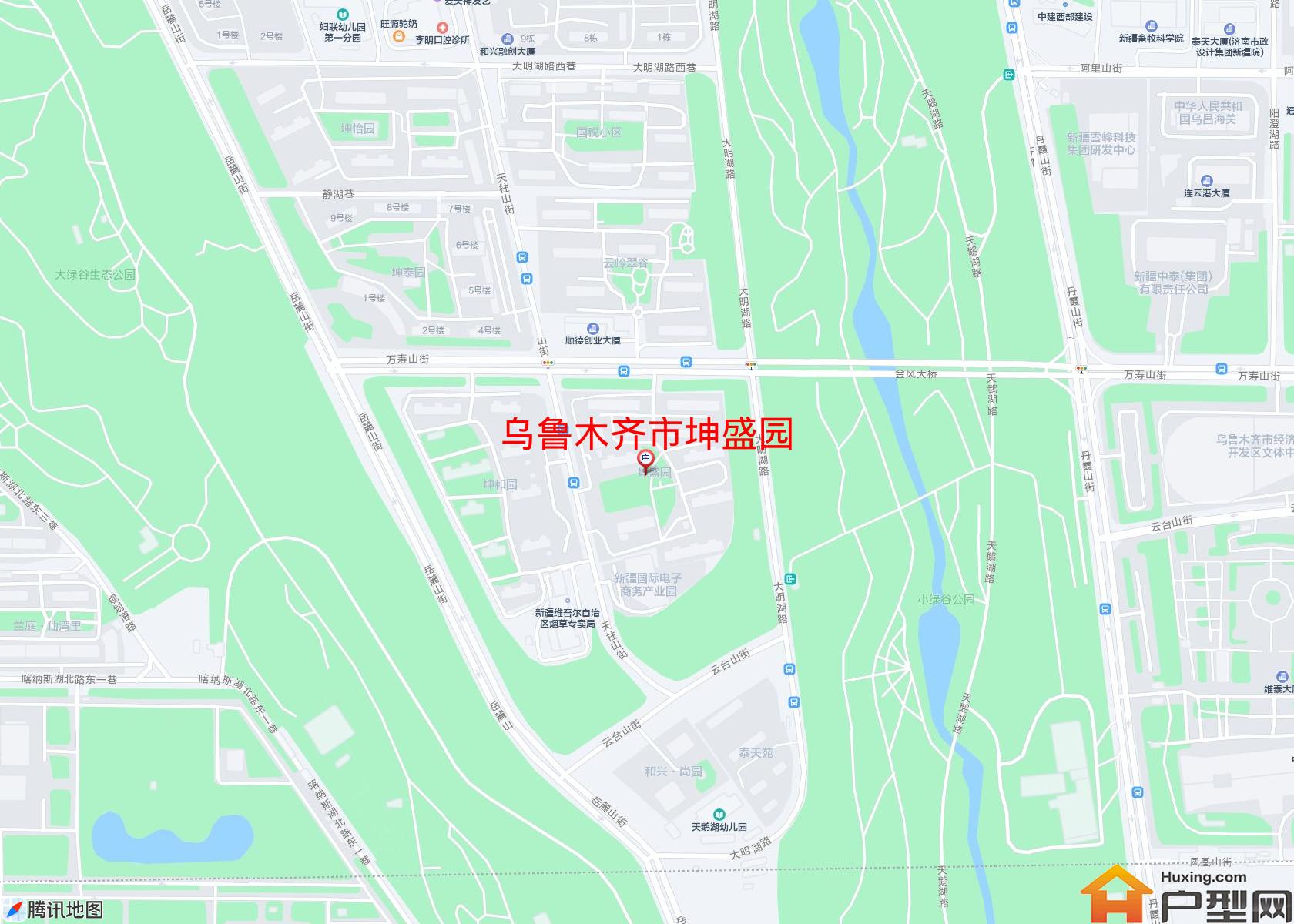 坤盛园小区 - 户型网
