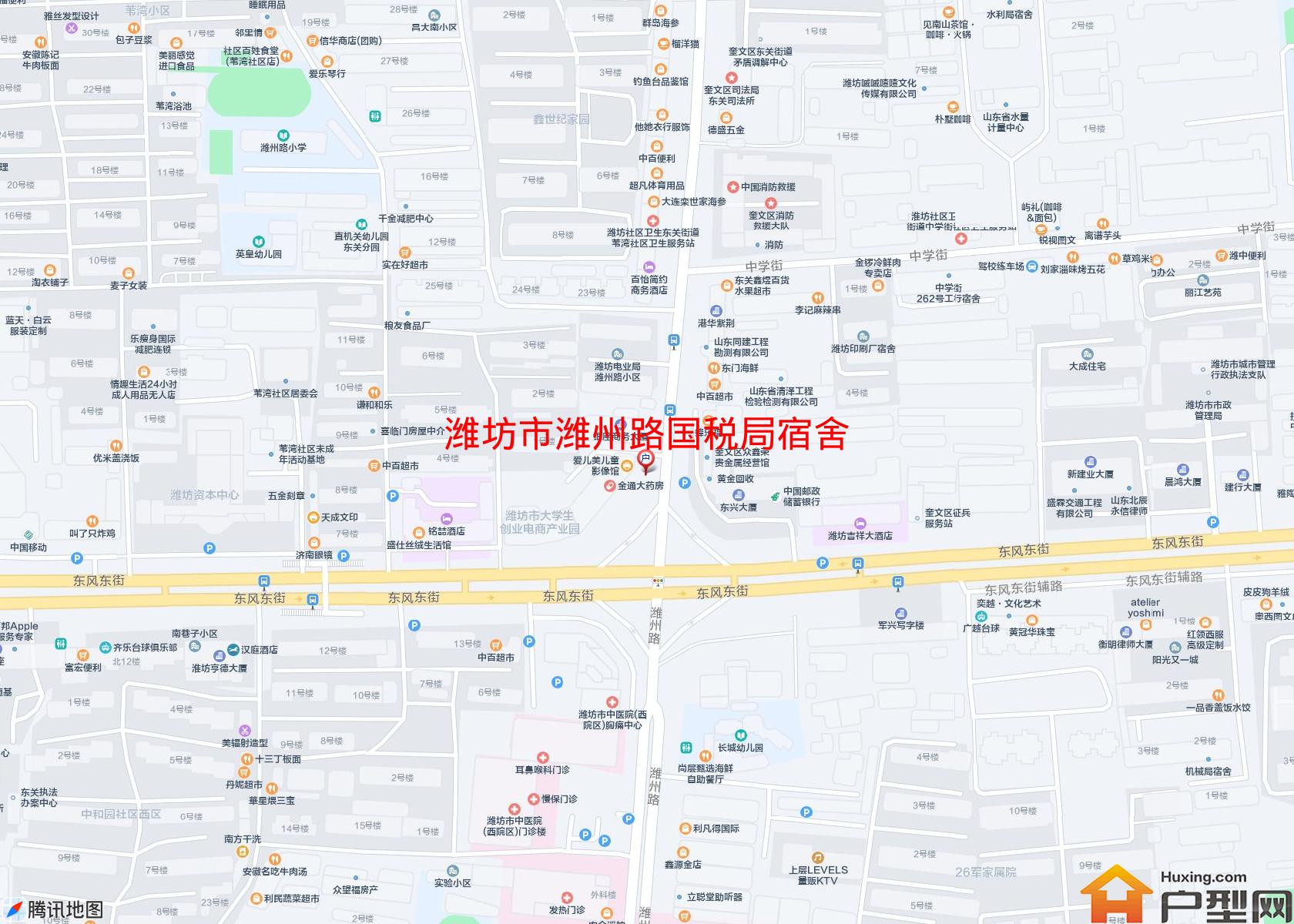 潍州路国税局宿舍小区 - 户型网