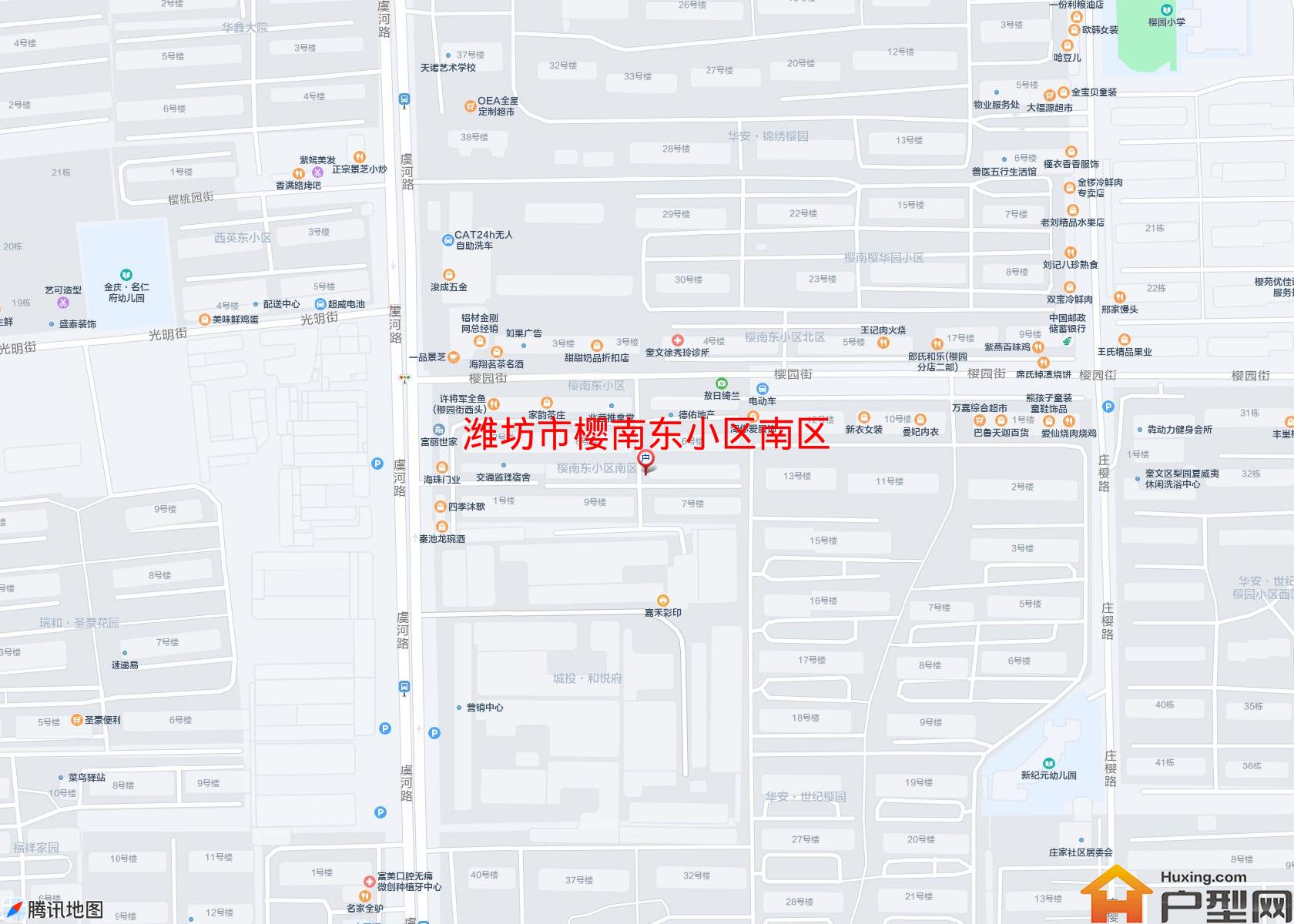 樱南东小区南区小区 - 户型网