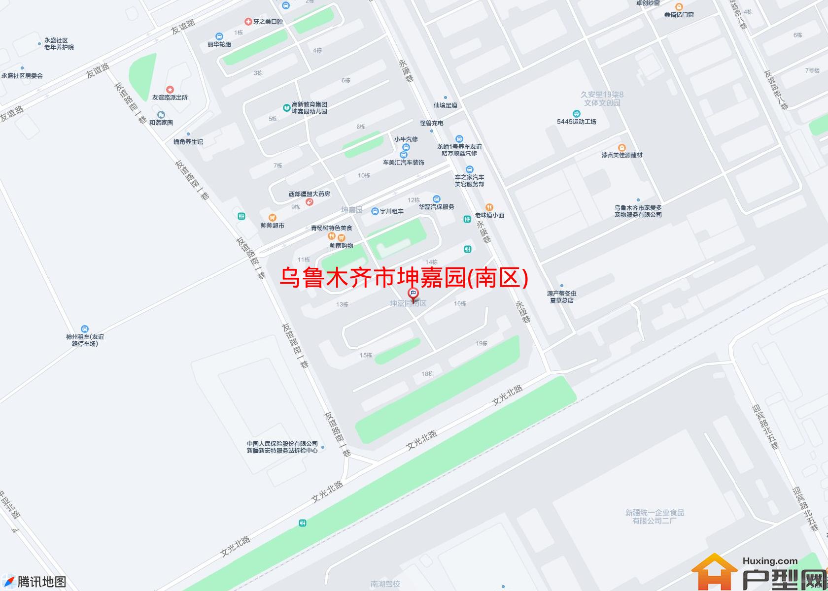 坤嘉园(南区)小区 - 户型网