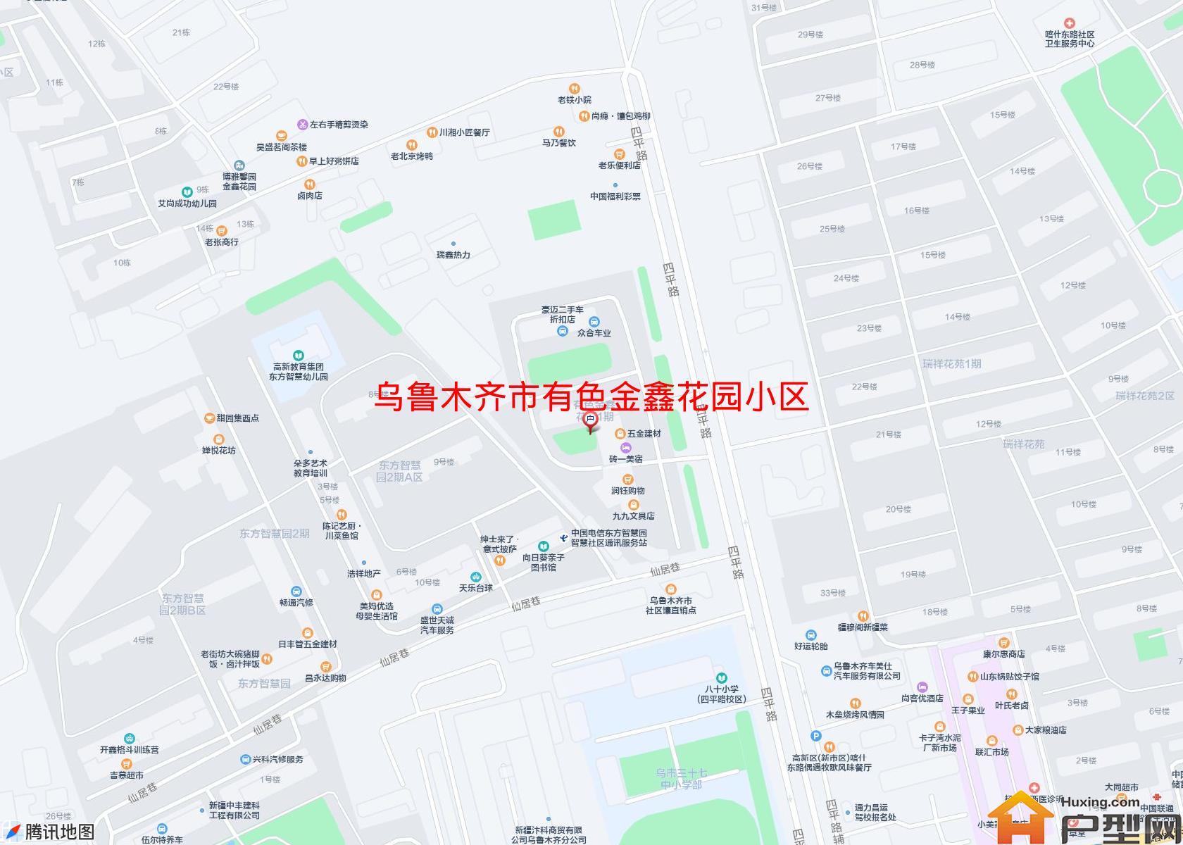 有色金鑫花园小区小区 - 户型网