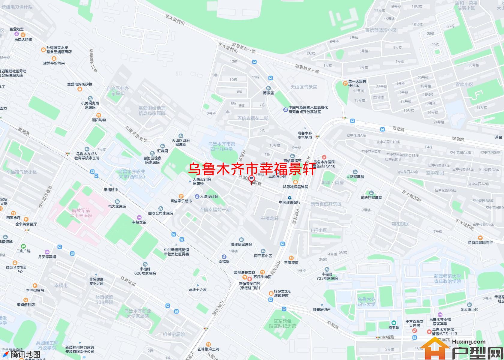 幸福景轩小区 - 户型网