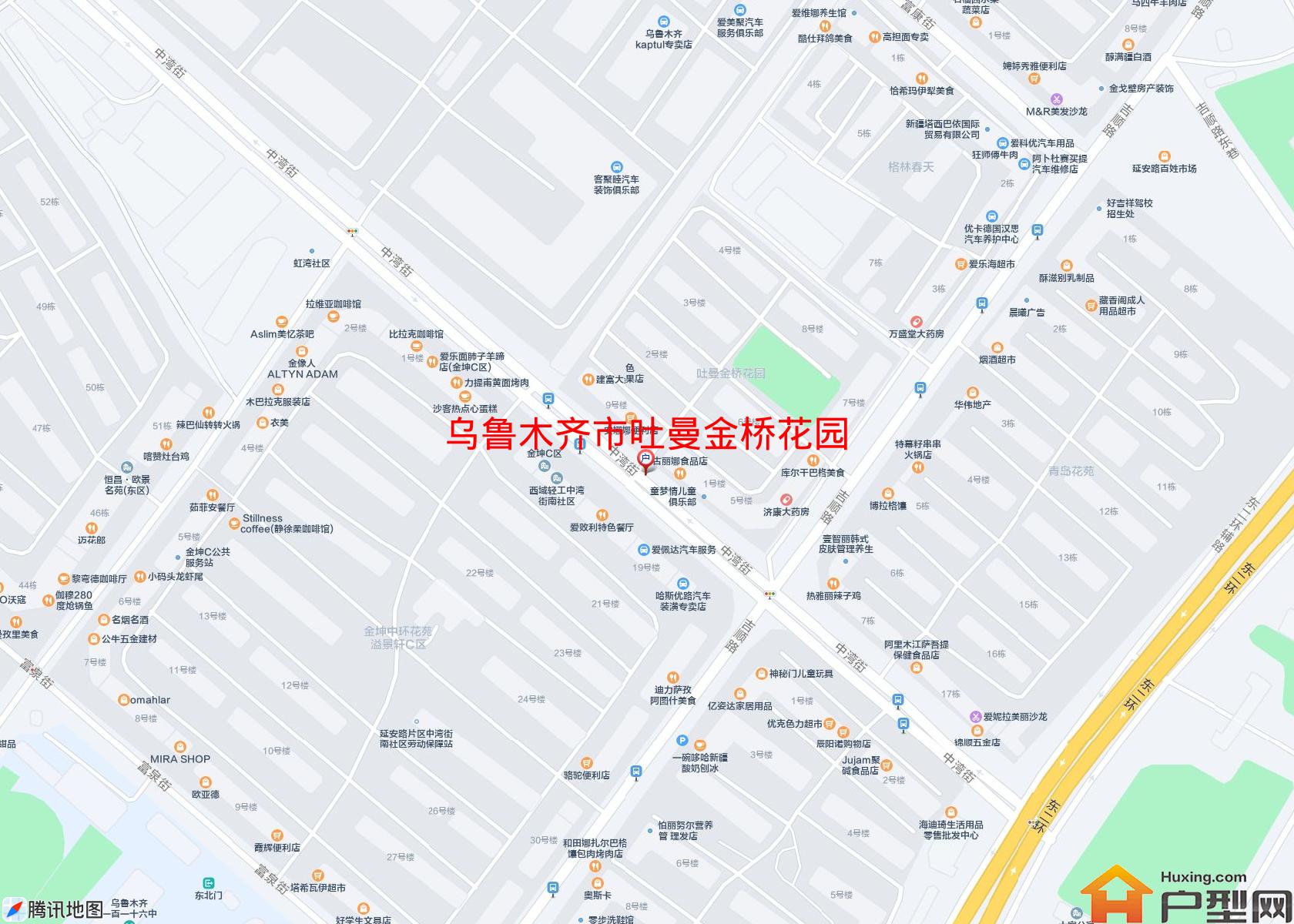 吐曼金桥花园小区 - 户型网