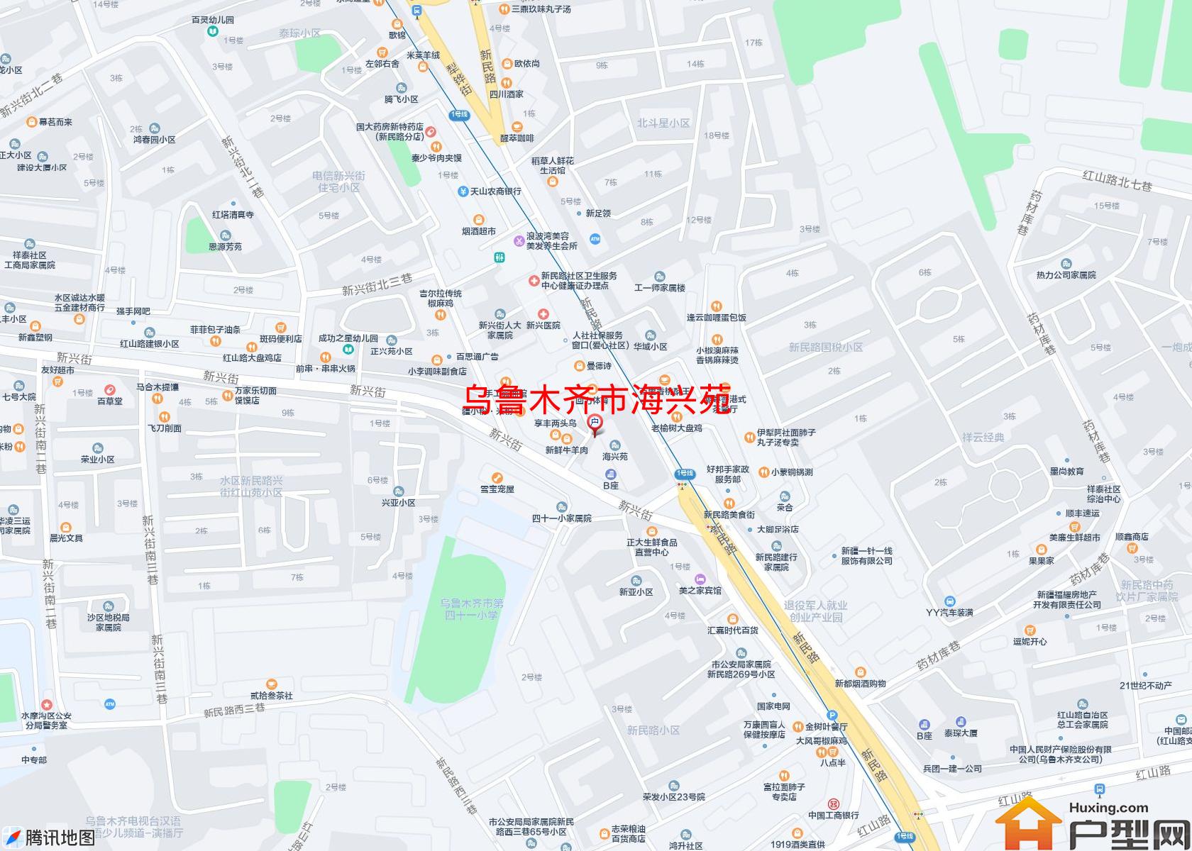 海兴苑小区 - 户型网