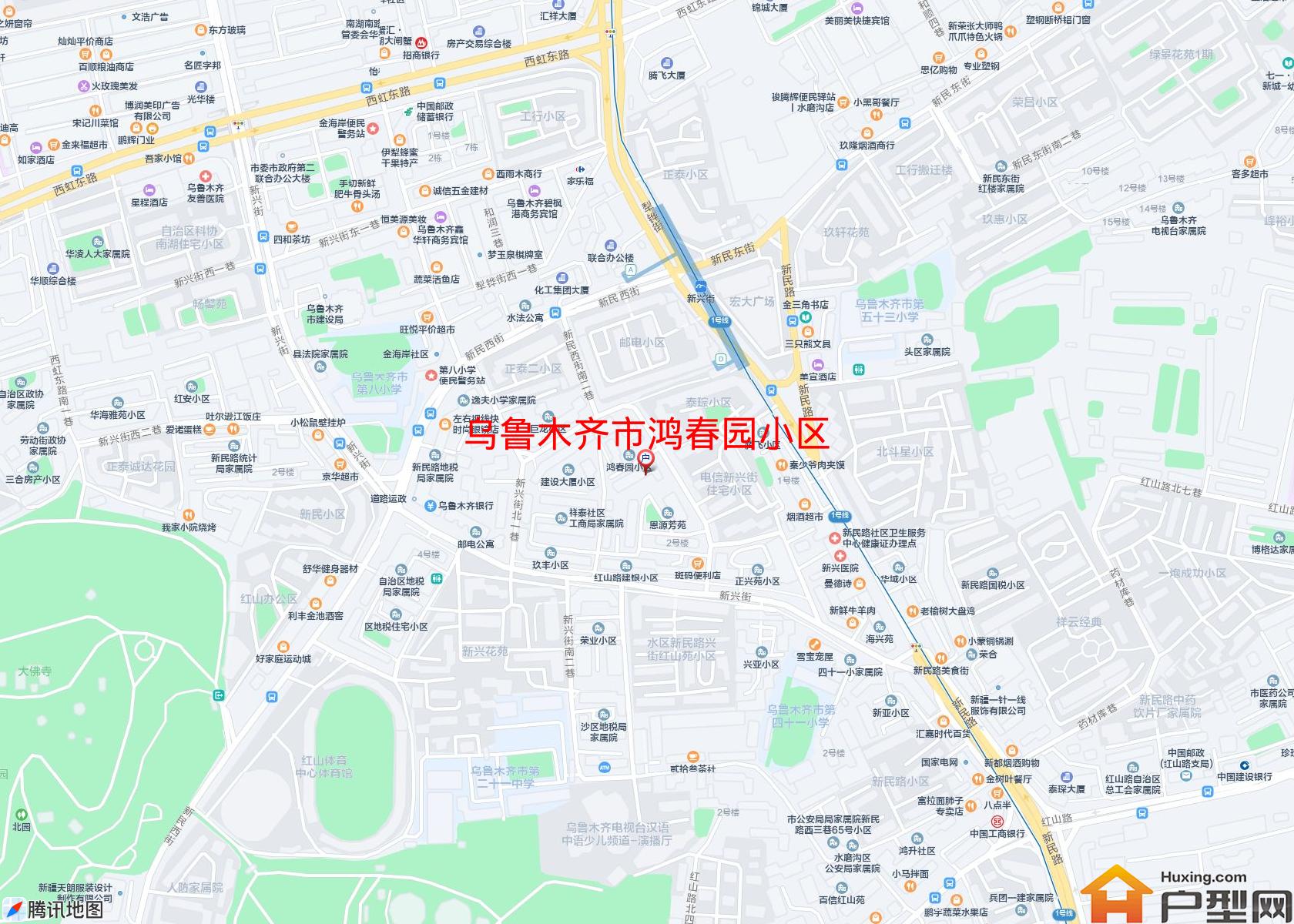 鸿春园小区小区 - 户型网