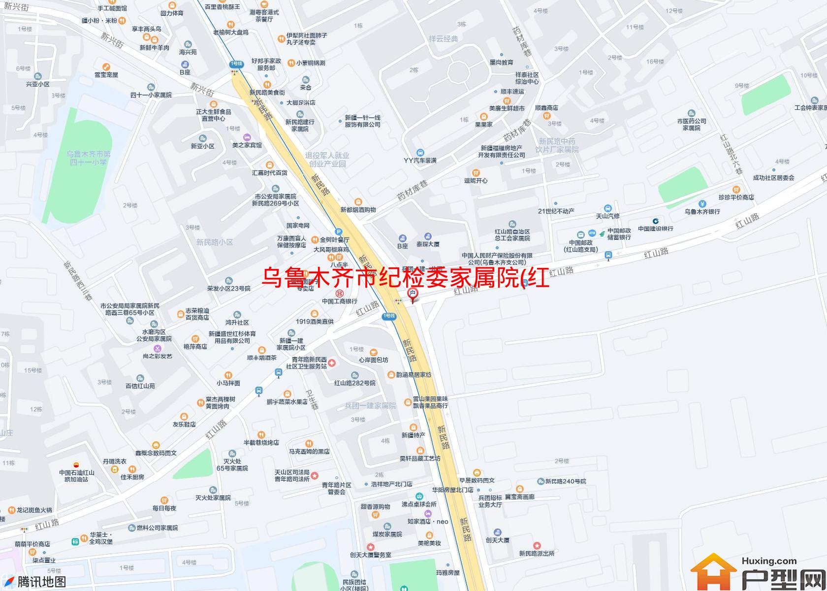纪检委家属院(红山路)小区 - 户型网