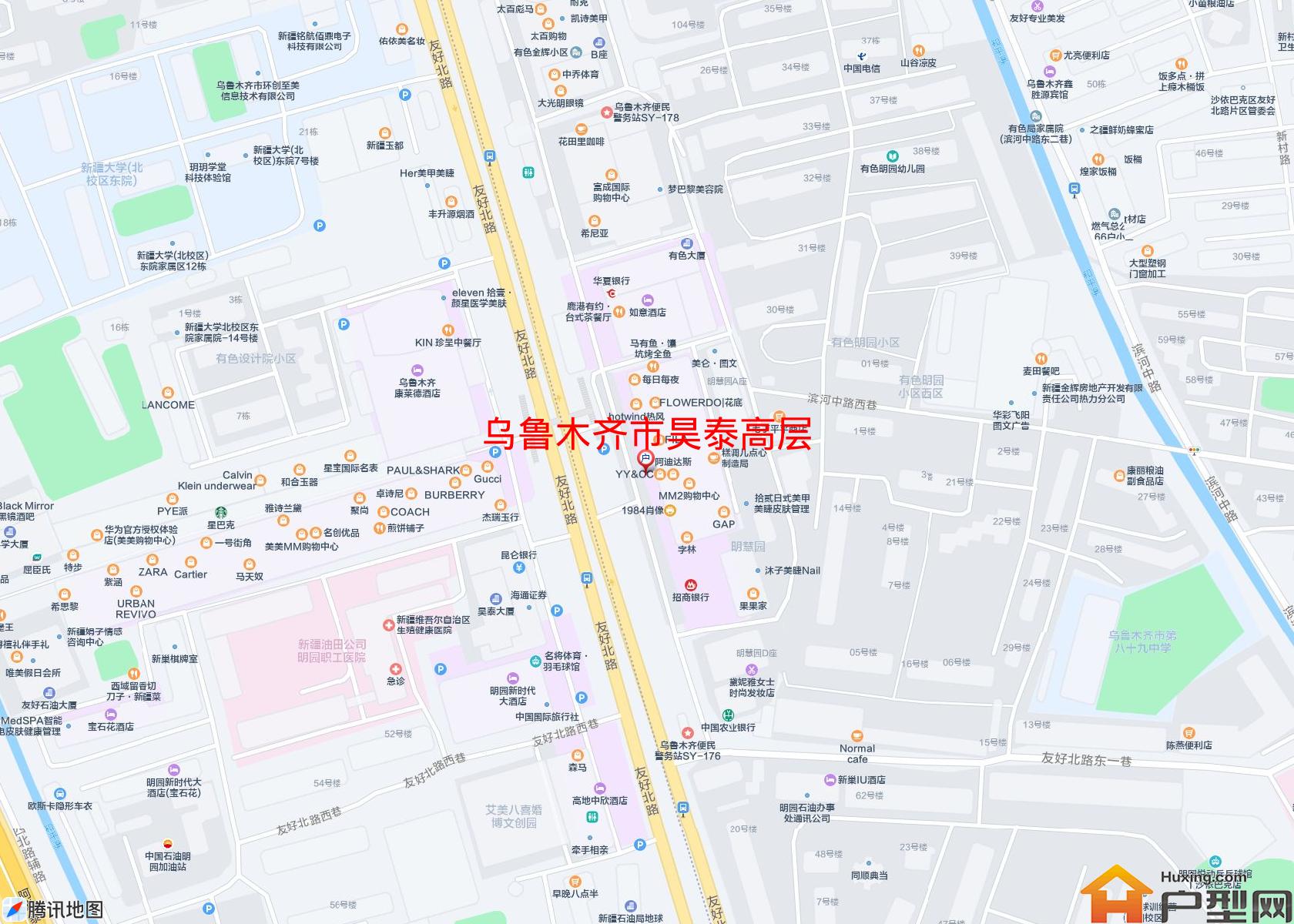 昊泰高层小区 - 户型网