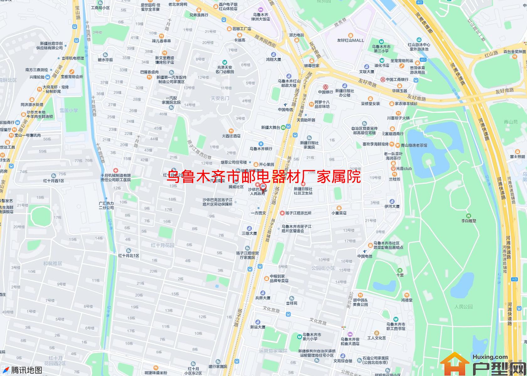 邮电器材厂家属院小区 - 户型网