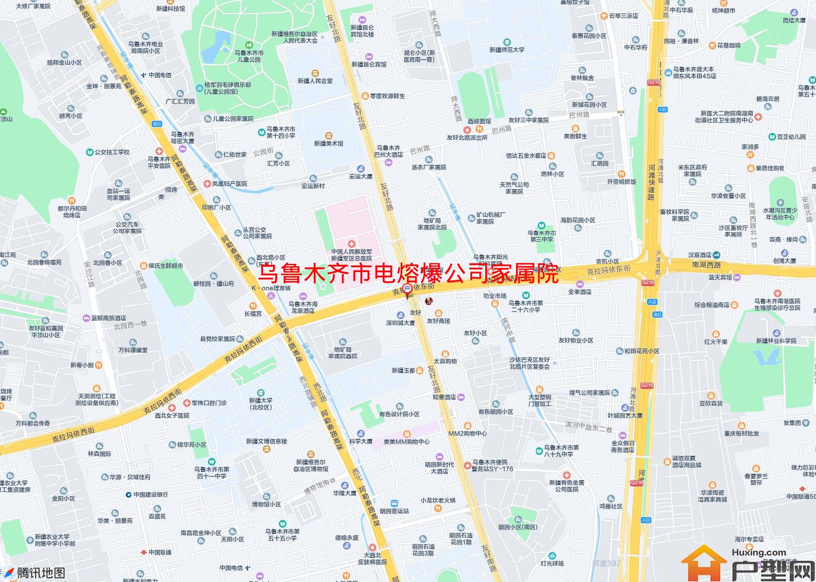 电熔爆公司家属院小区 - 户型网