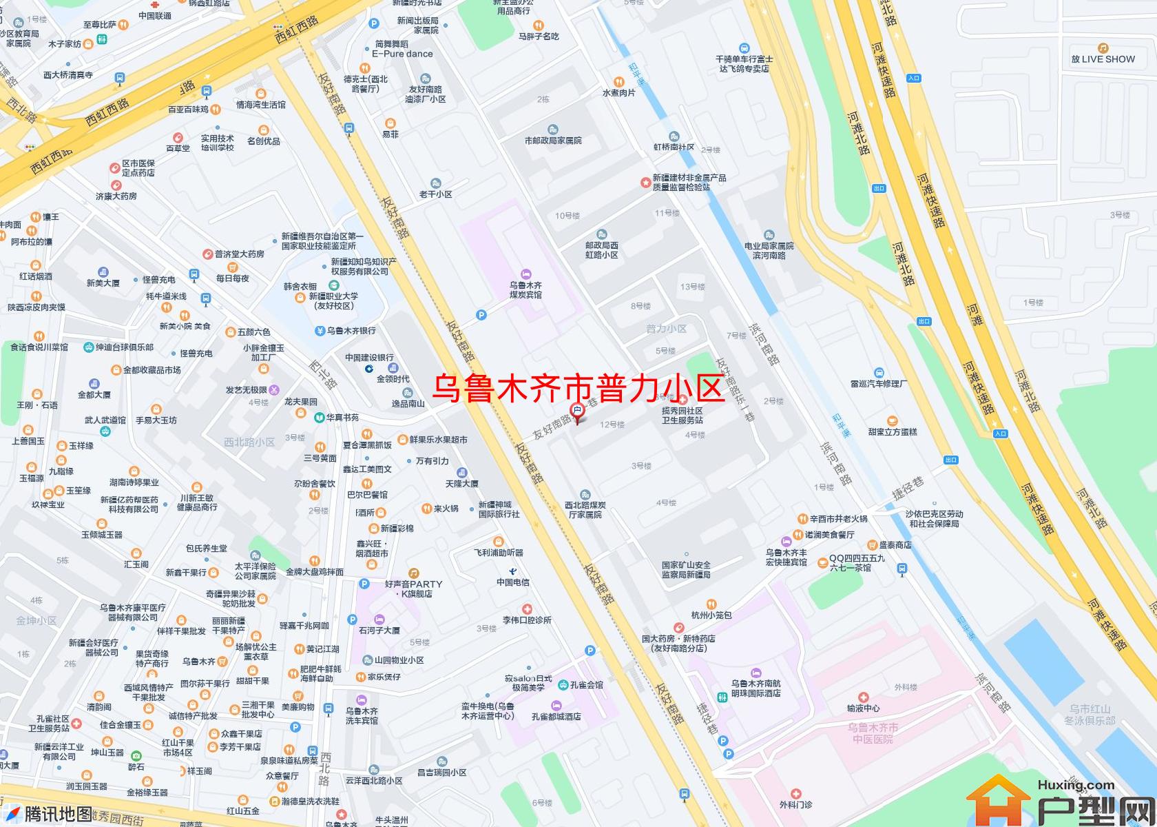 普力小区小区 - 户型网
