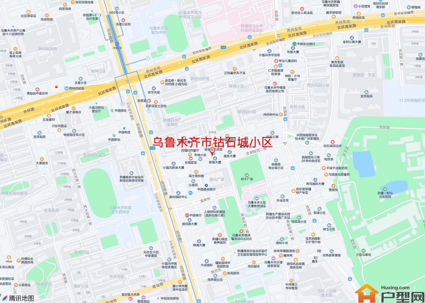 钻石城小区小区 - 户型网