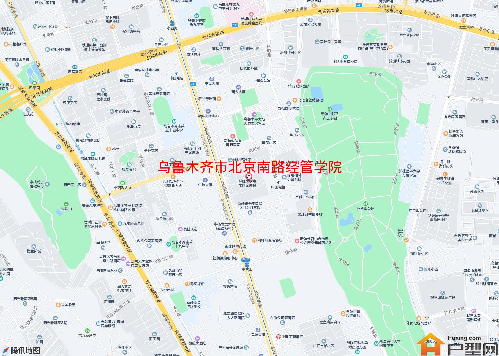 北京南路经管学院家属小区 - 户型网