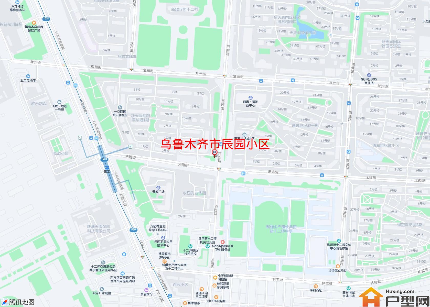 辰园小区小区 - 户型网