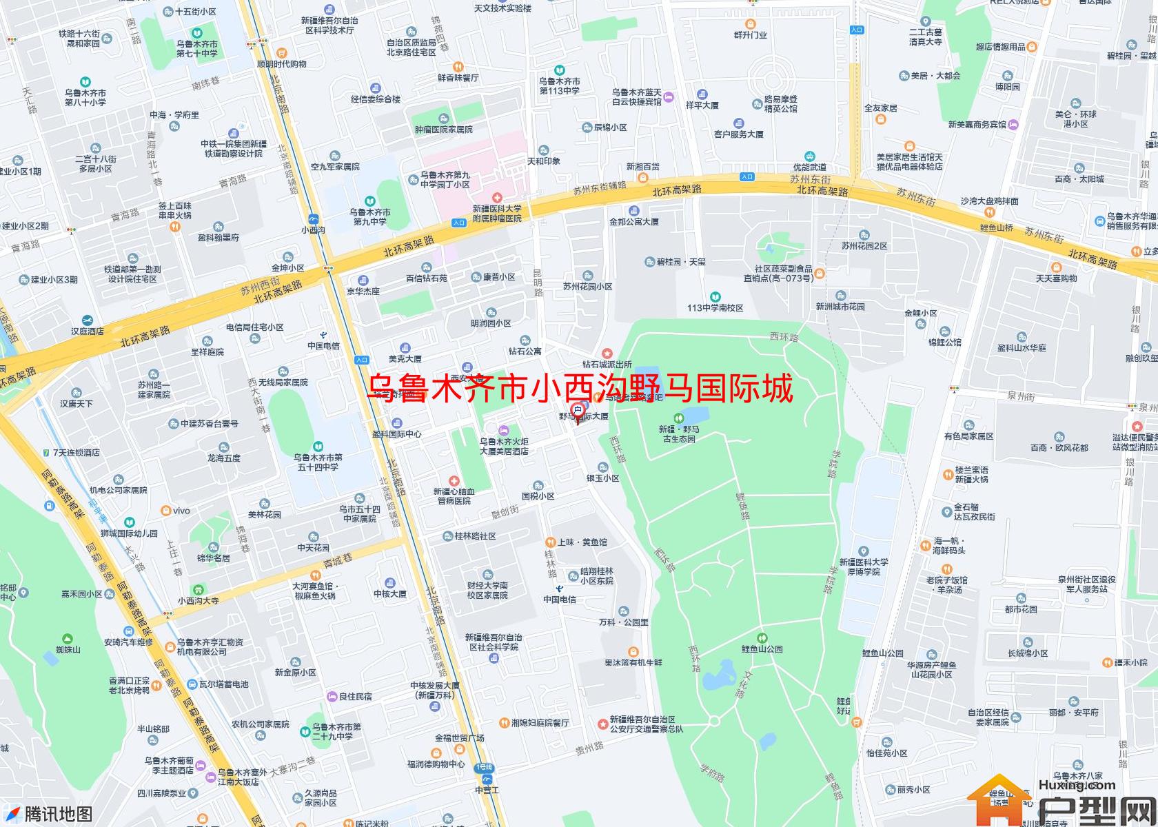 小西沟野马国际城小区 - 户型网