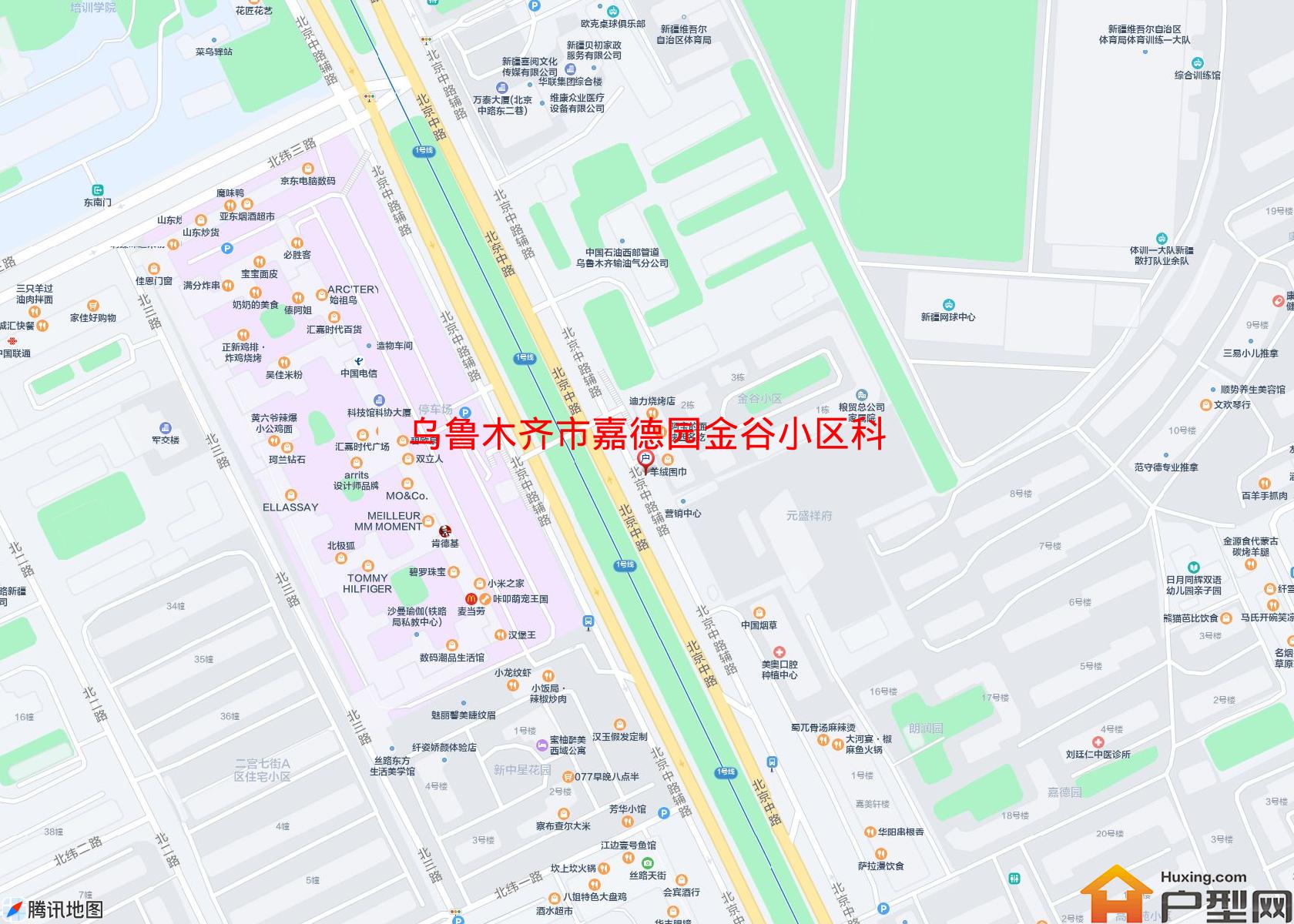 嘉德园金谷小区科学院小区 - 户型网