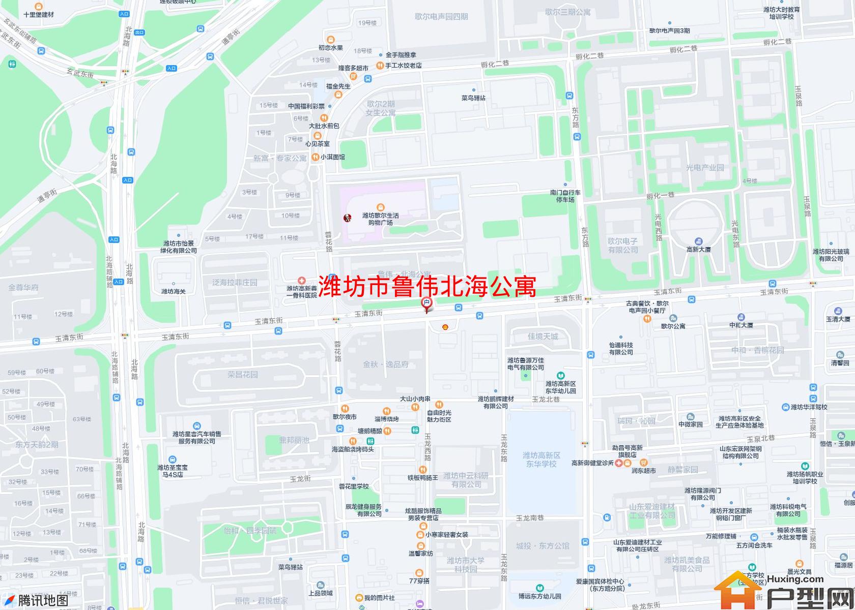 鲁伟北海公寓小区 - 户型网