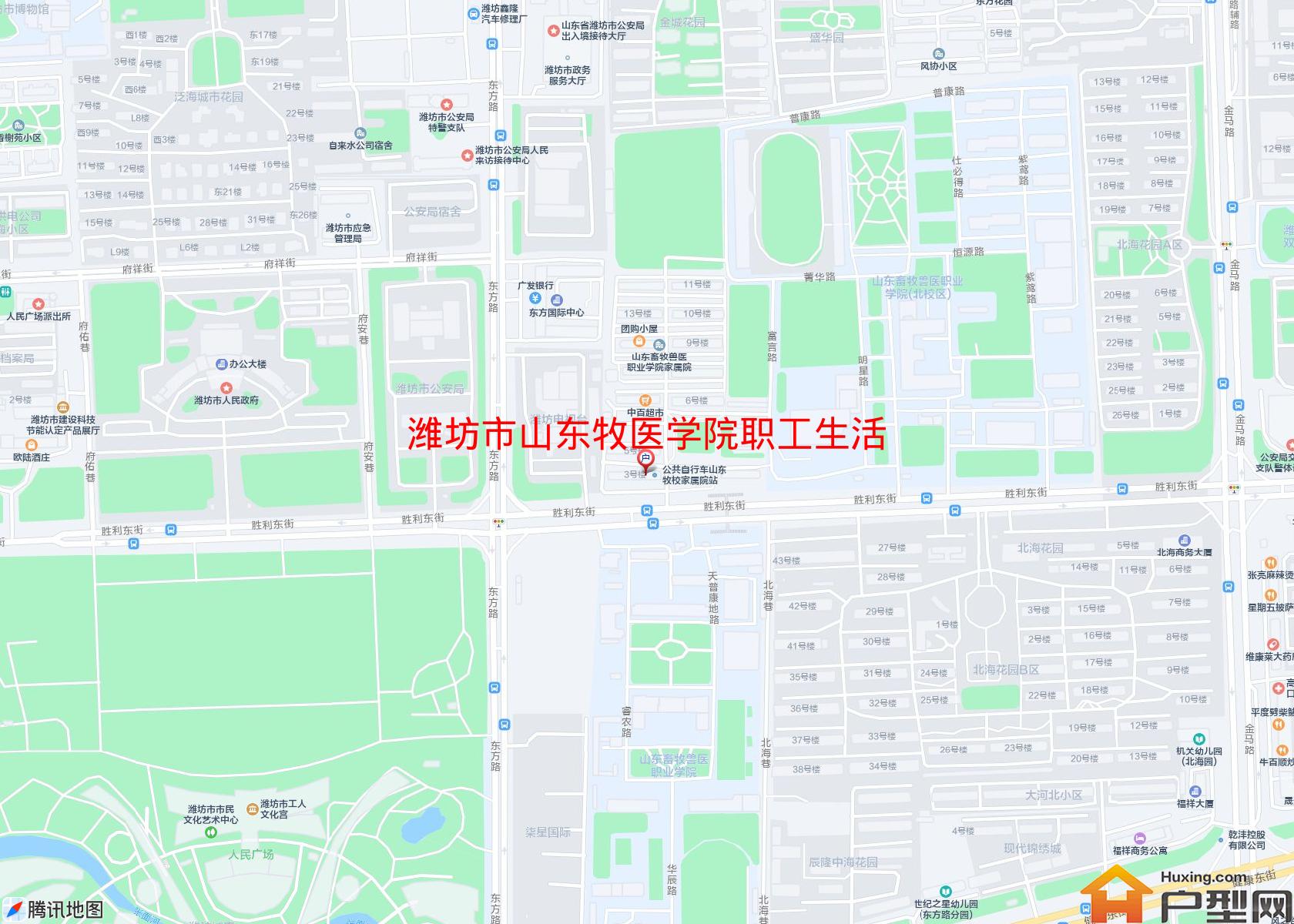 山东牧医学院职工生活区小区 - 户型网
