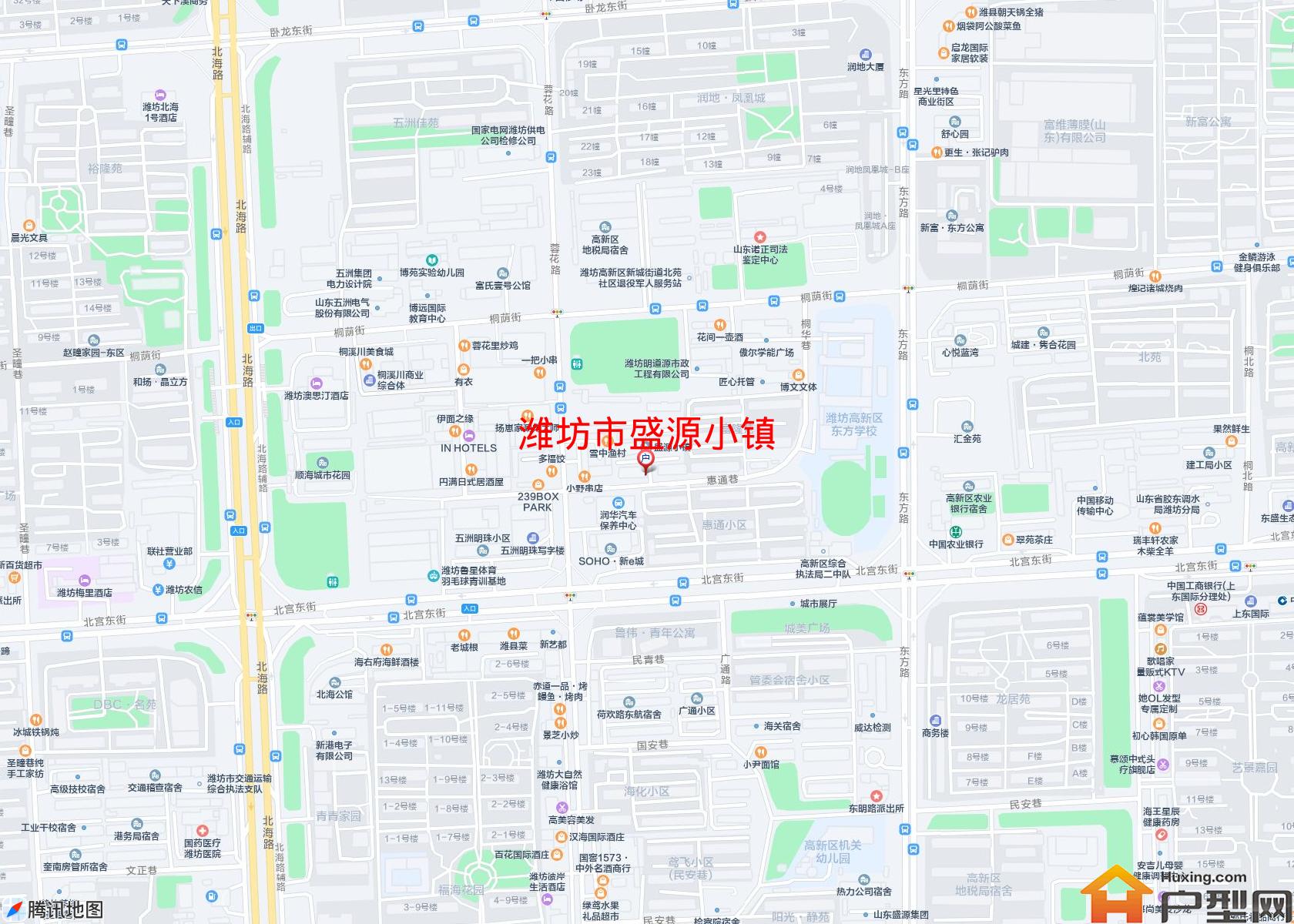 盛源小镇小区 - 户型网