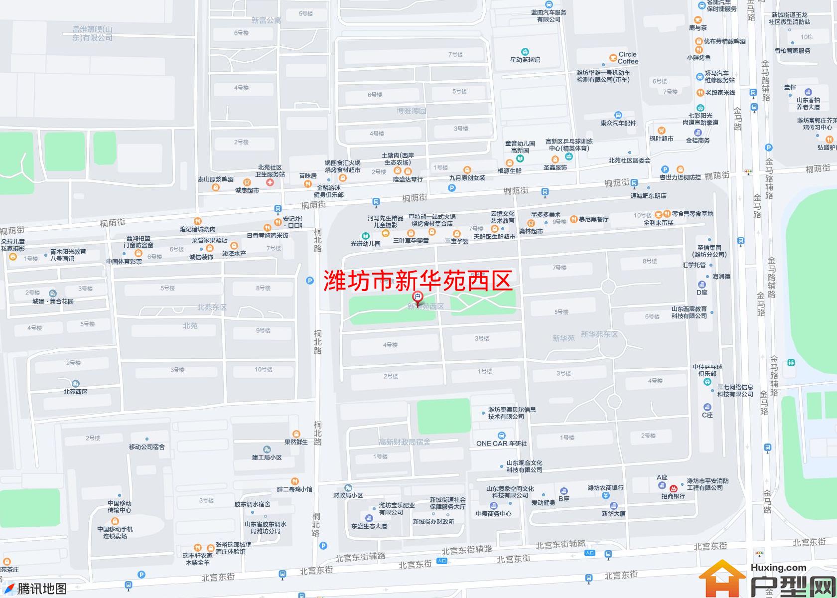 新华苑西区小区 - 户型网