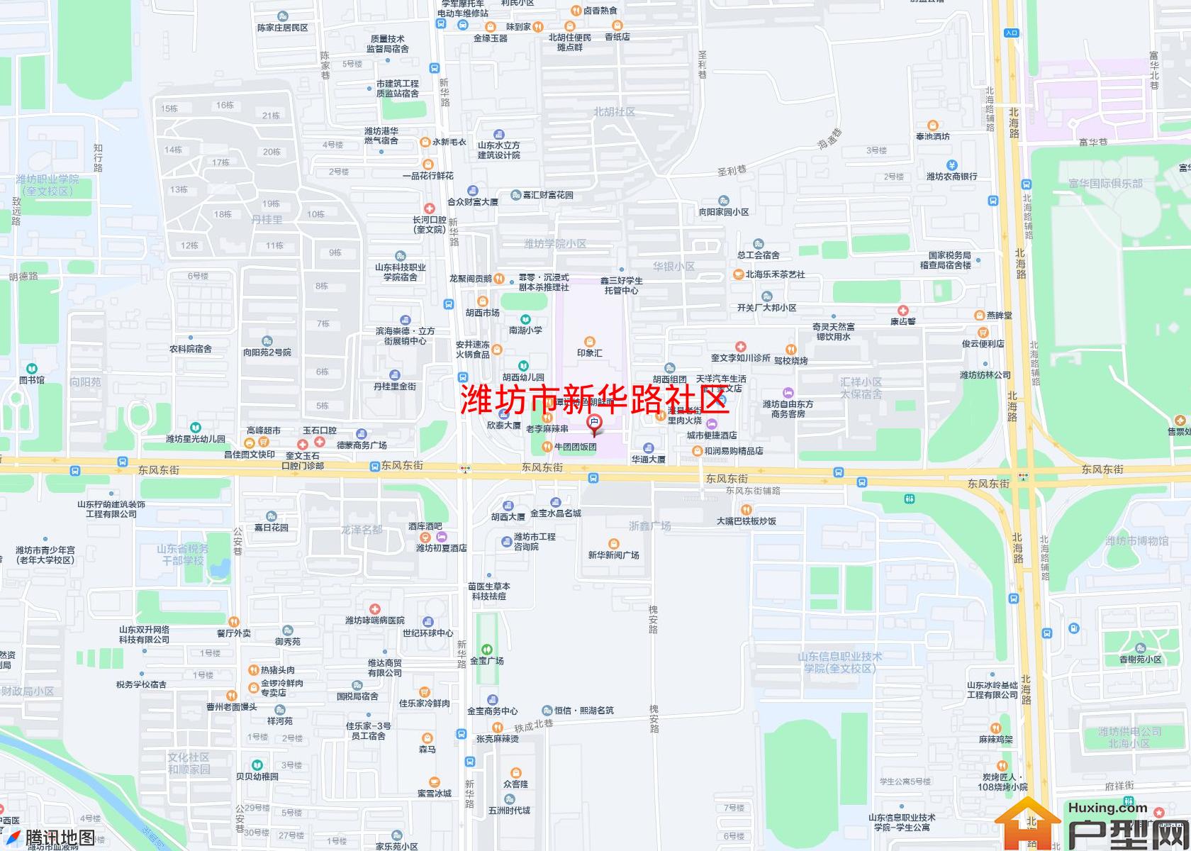 新华路社区小区 - 户型网