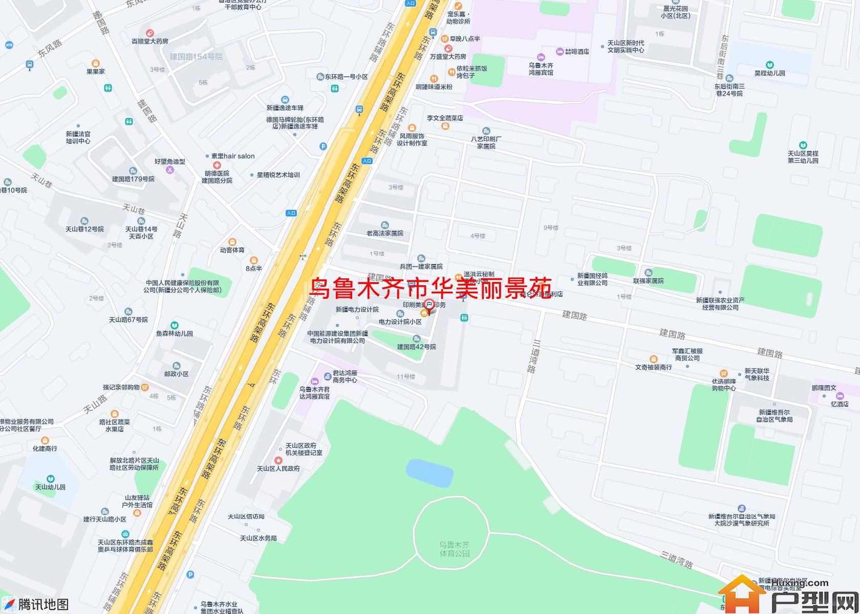 华美丽景苑小区 - 户型网