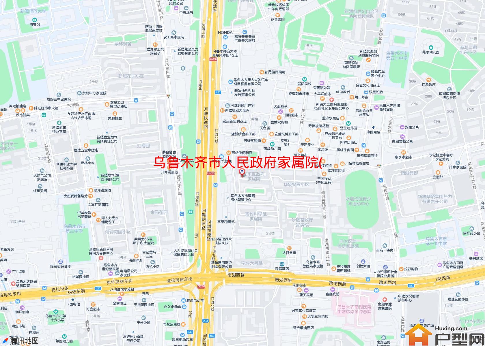 人民政府家属院(东山区)小区 - 户型网