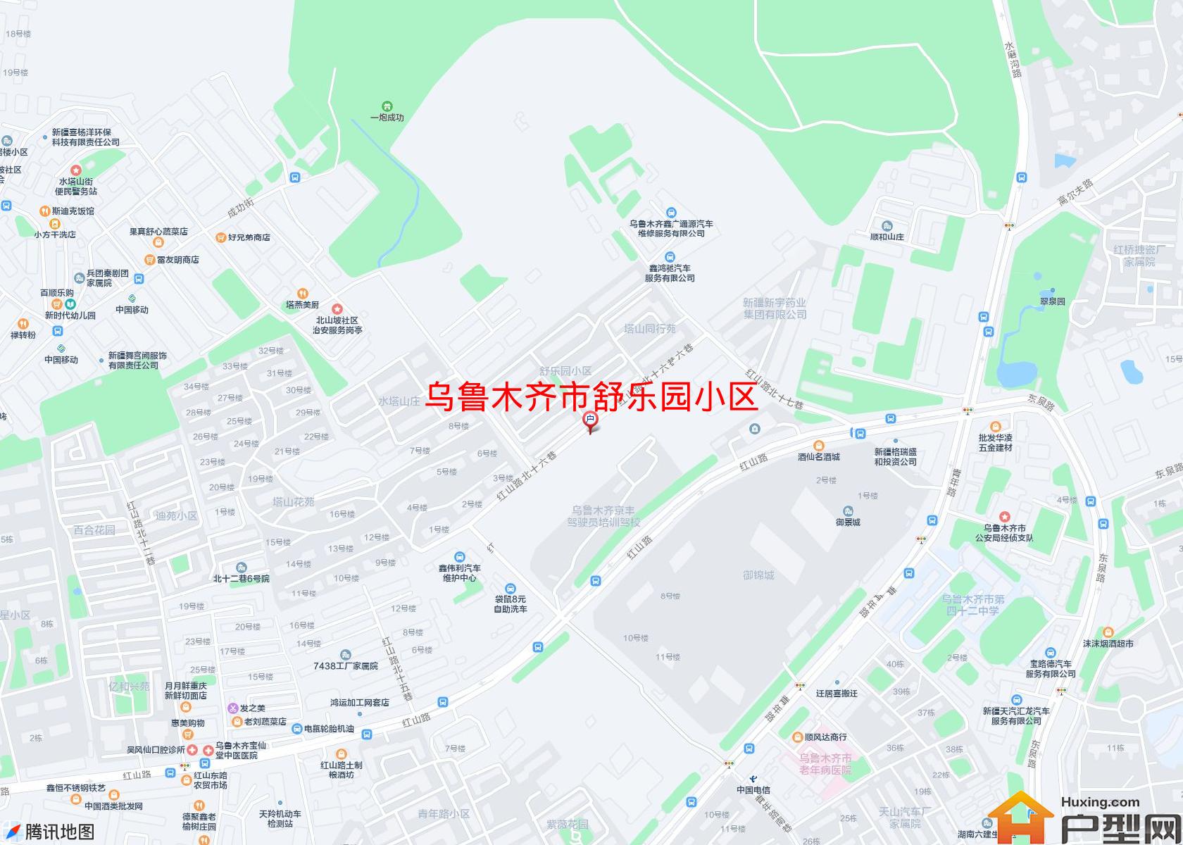 舒乐园小区小区 - 户型网