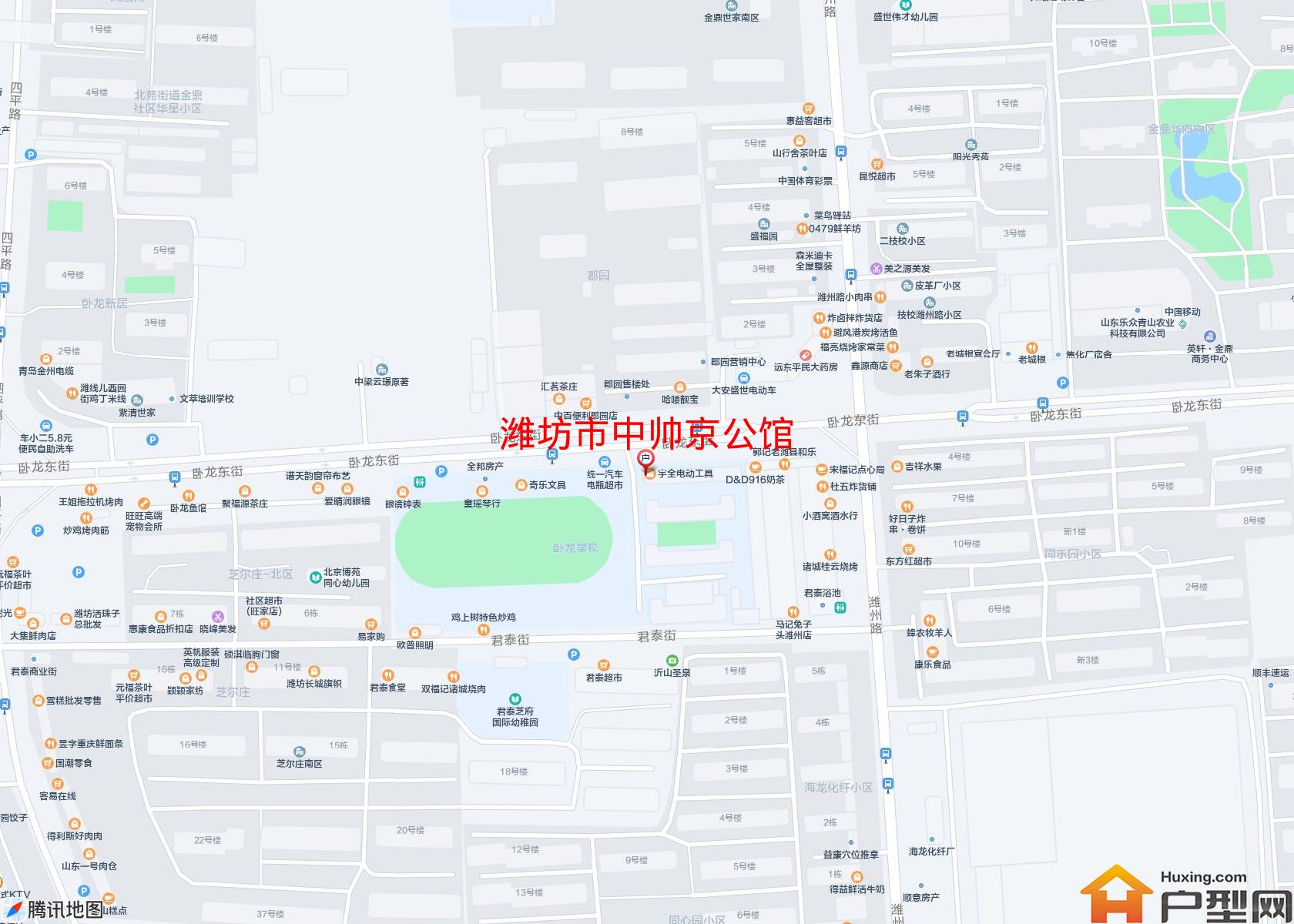 中帅京公馆小区 - 户型网