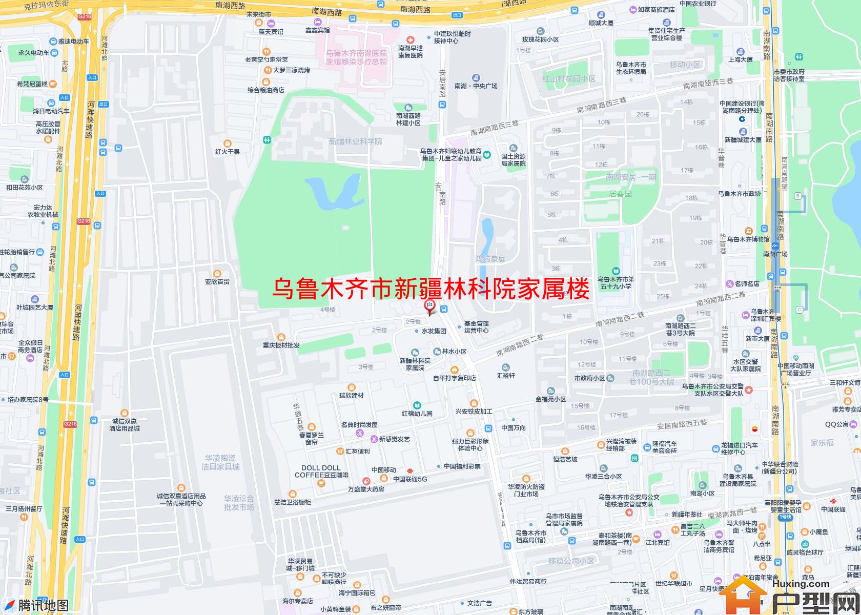 新疆林科院家属楼小区 - 户型网