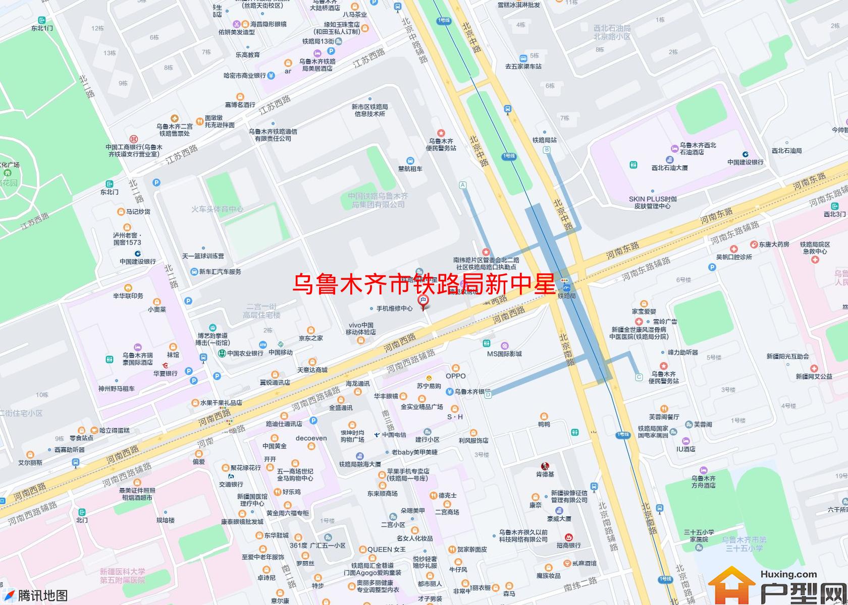 铁路局新中星小区 - 户型网