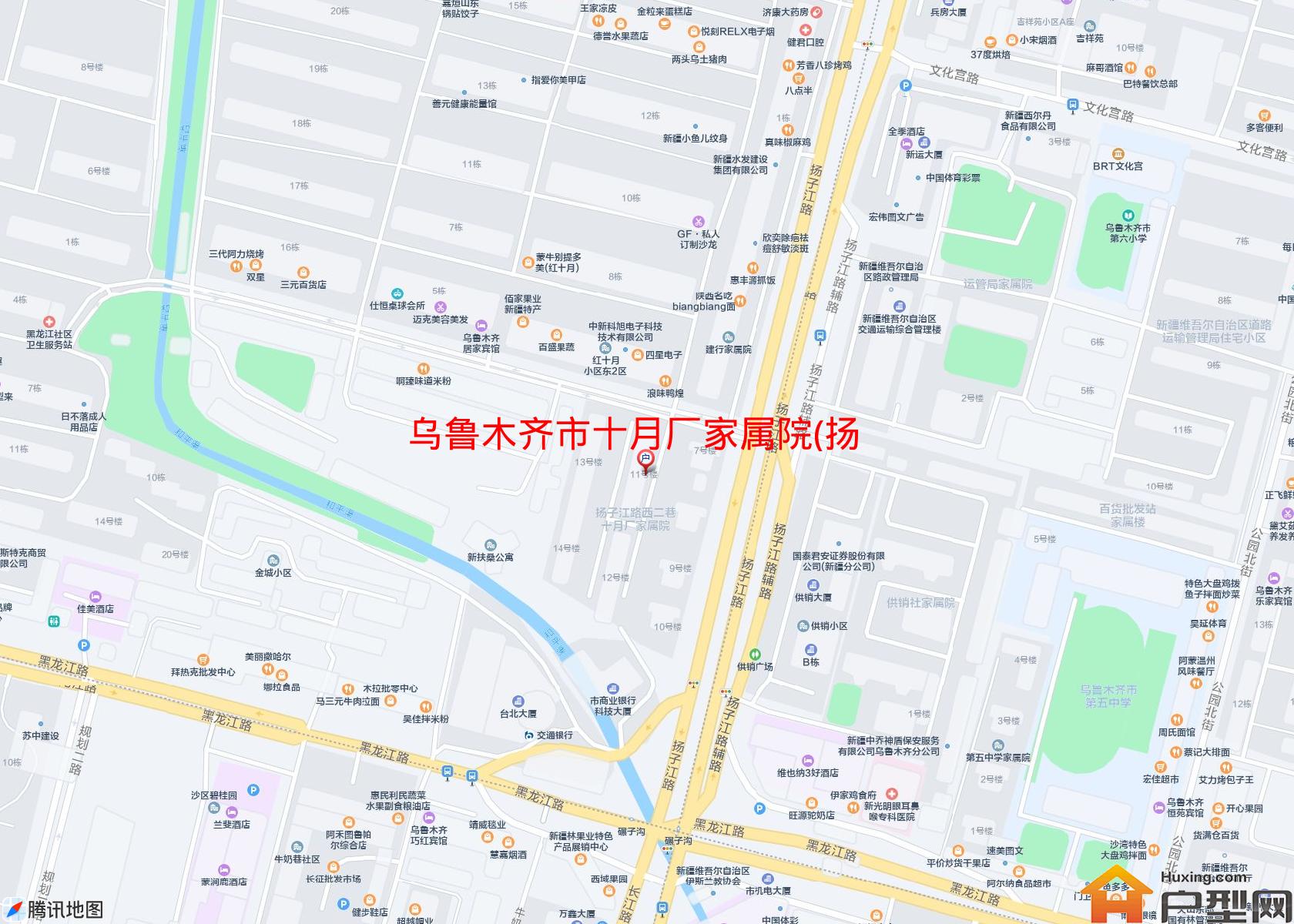 十月厂家属院(扬子江路)小区 - 户型网