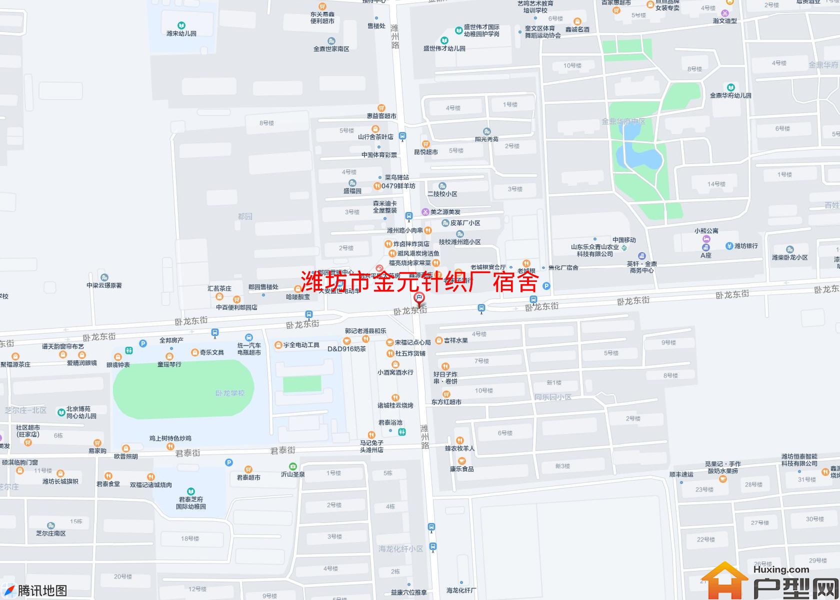 金元针织厂宿舍小区 - 户型网