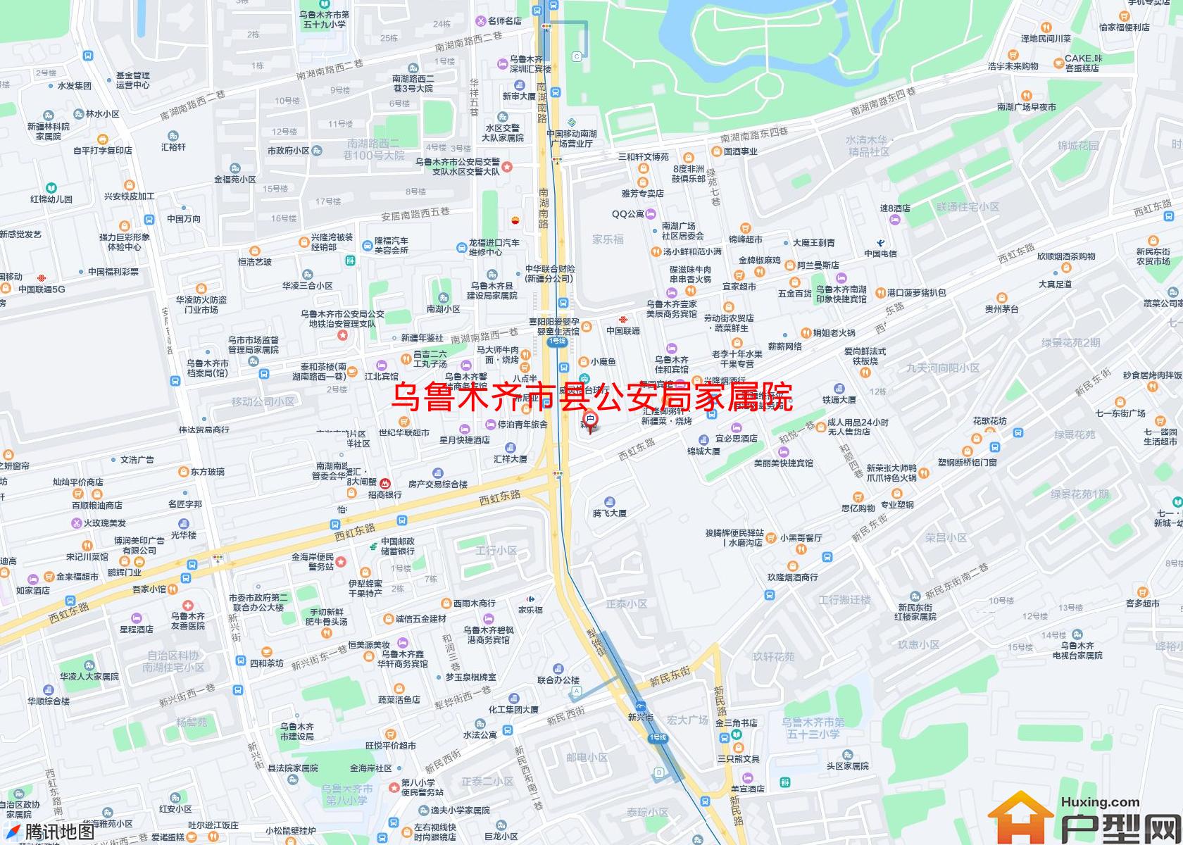县公安局家属院小区 - 户型网