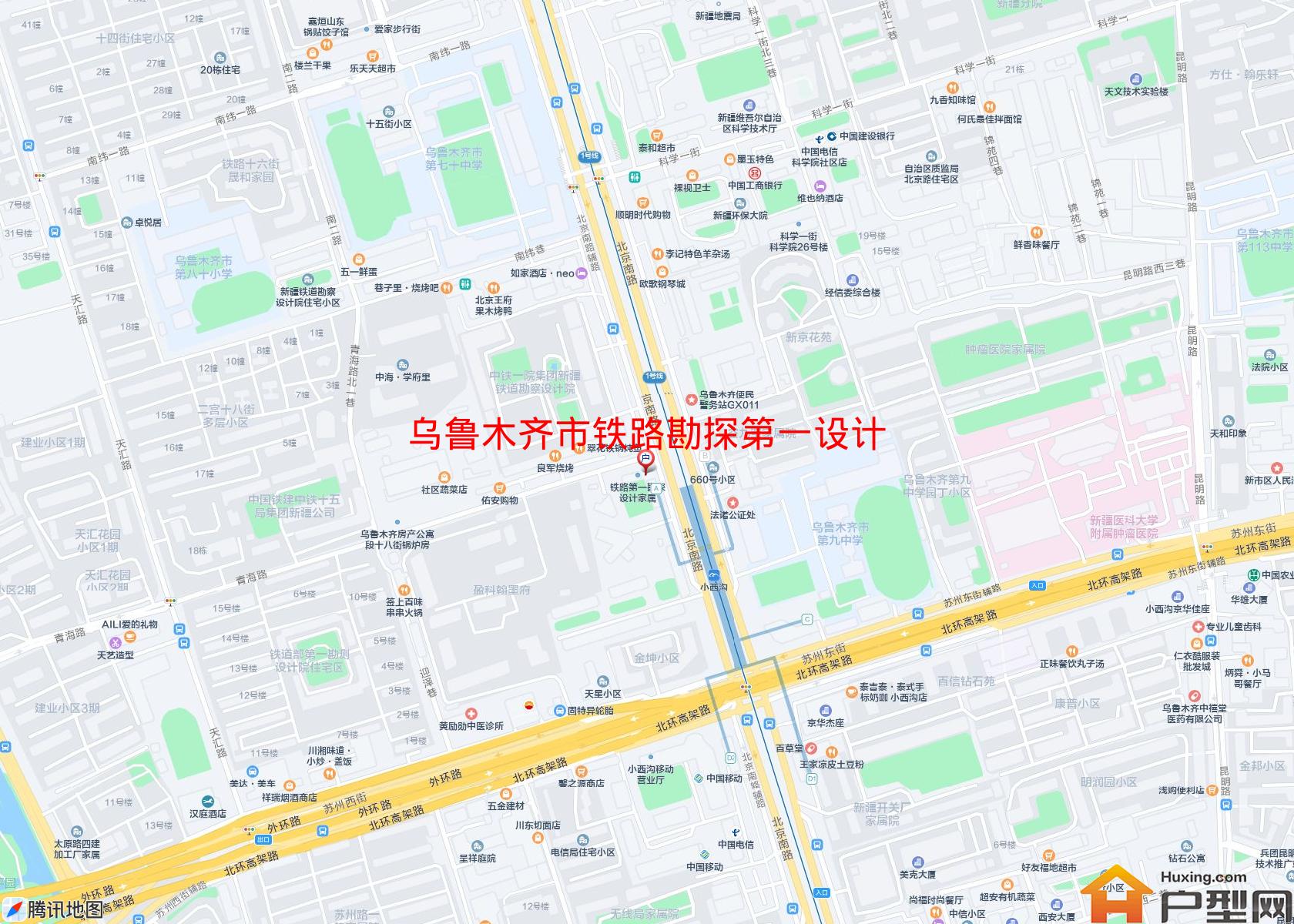 铁路勘探第一设计家属院小区 - 户型网
