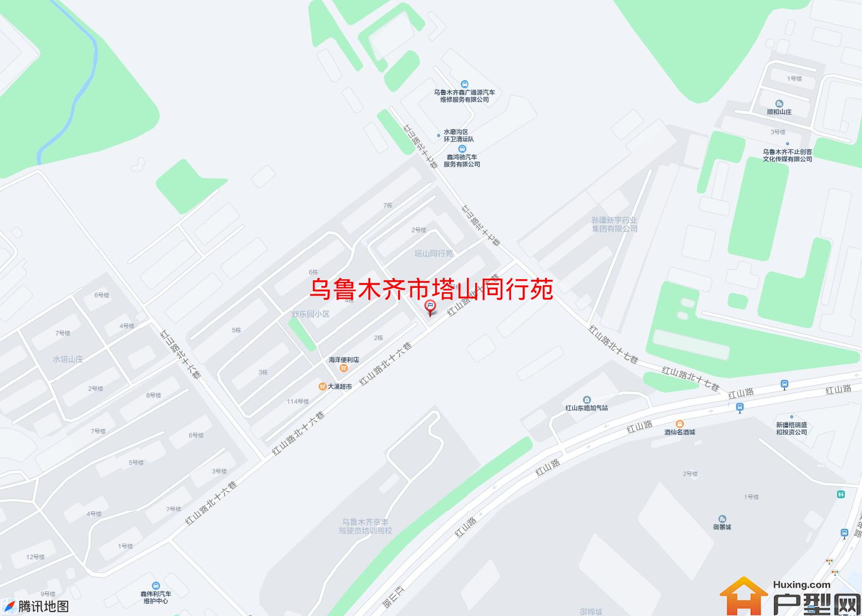 塔山同行苑小区 - 户型网