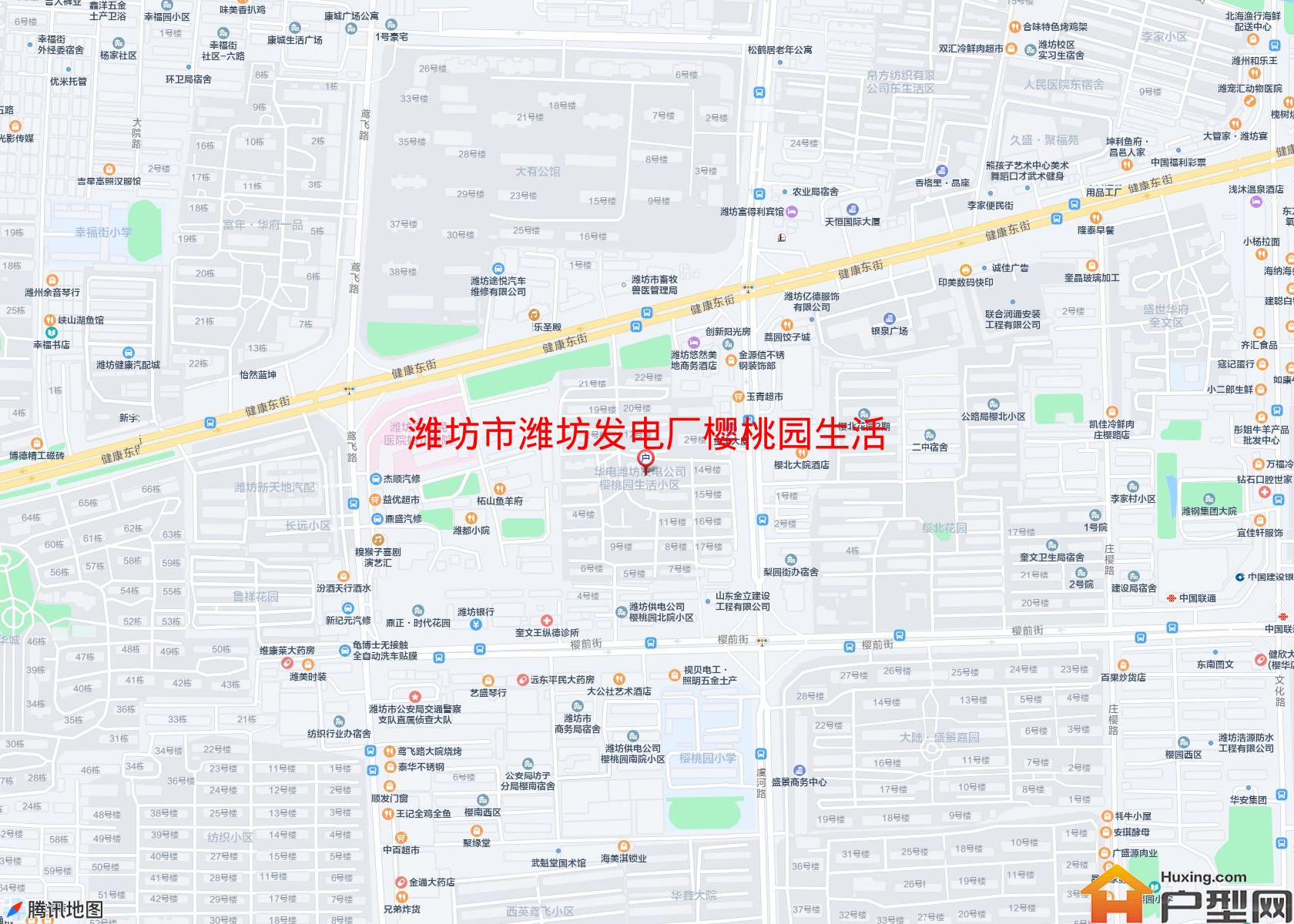 潍坊发电厂樱桃园生活小区小区 - 户型网