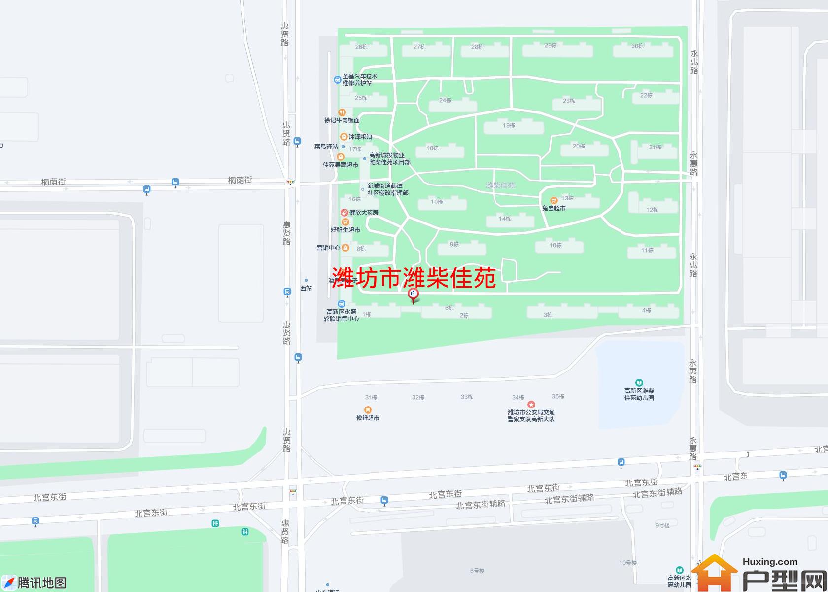 潍柴佳苑小区 - 户型网