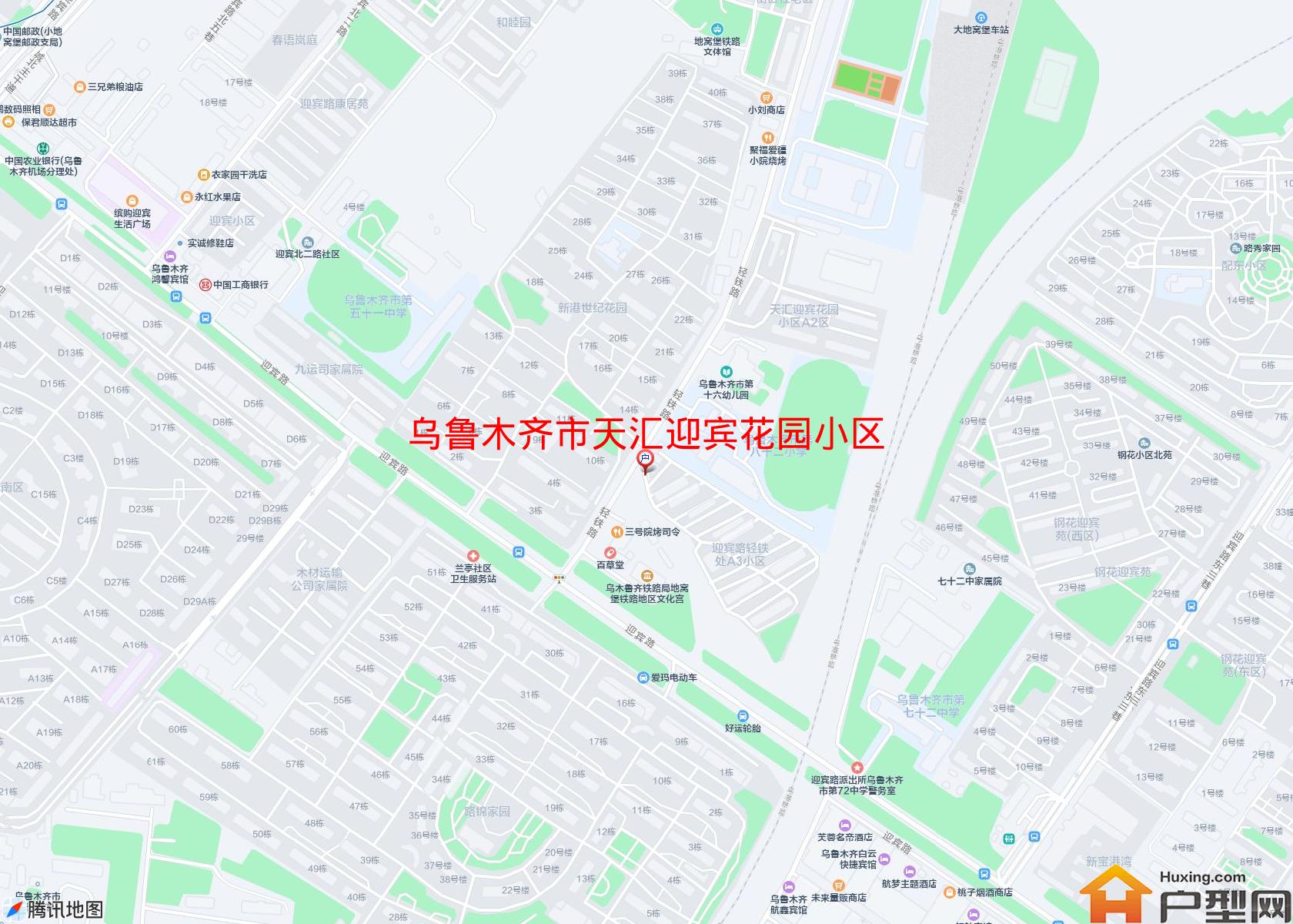 天汇迎宾花园小区A3区小区 - 户型网