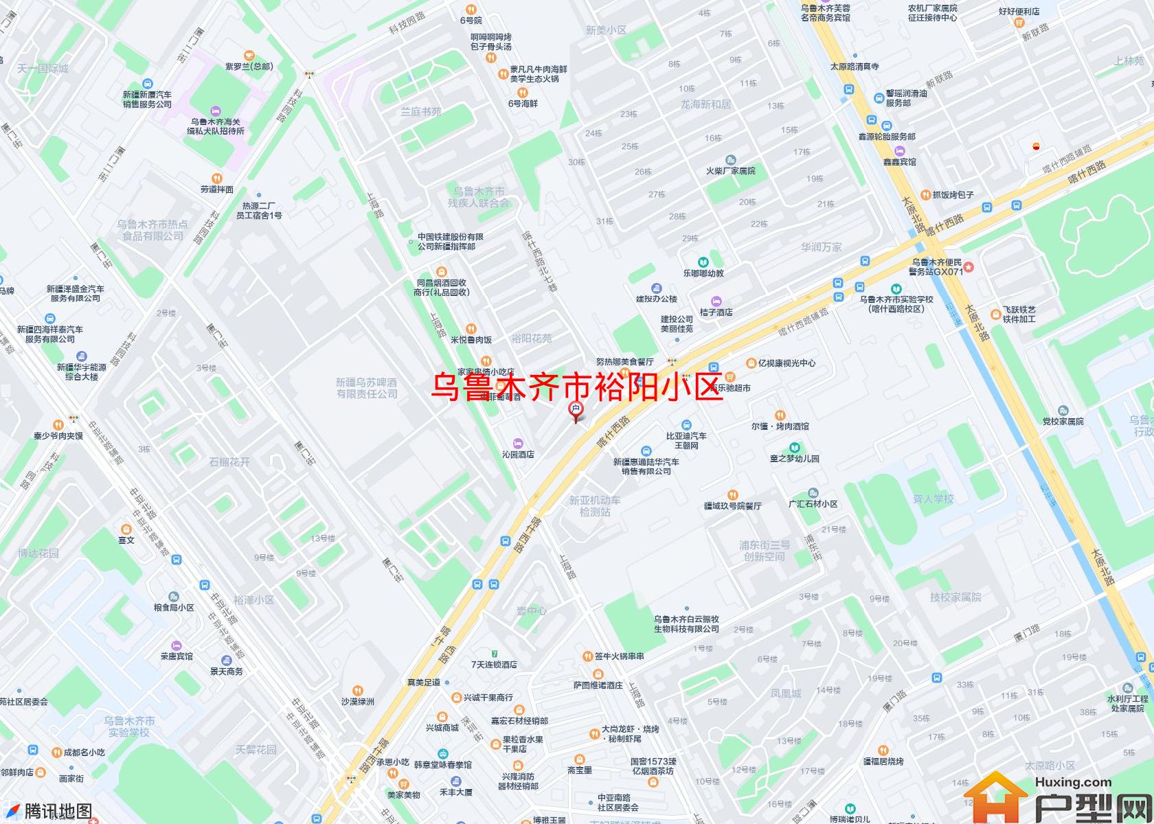 裕阳小区小区 - 户型网